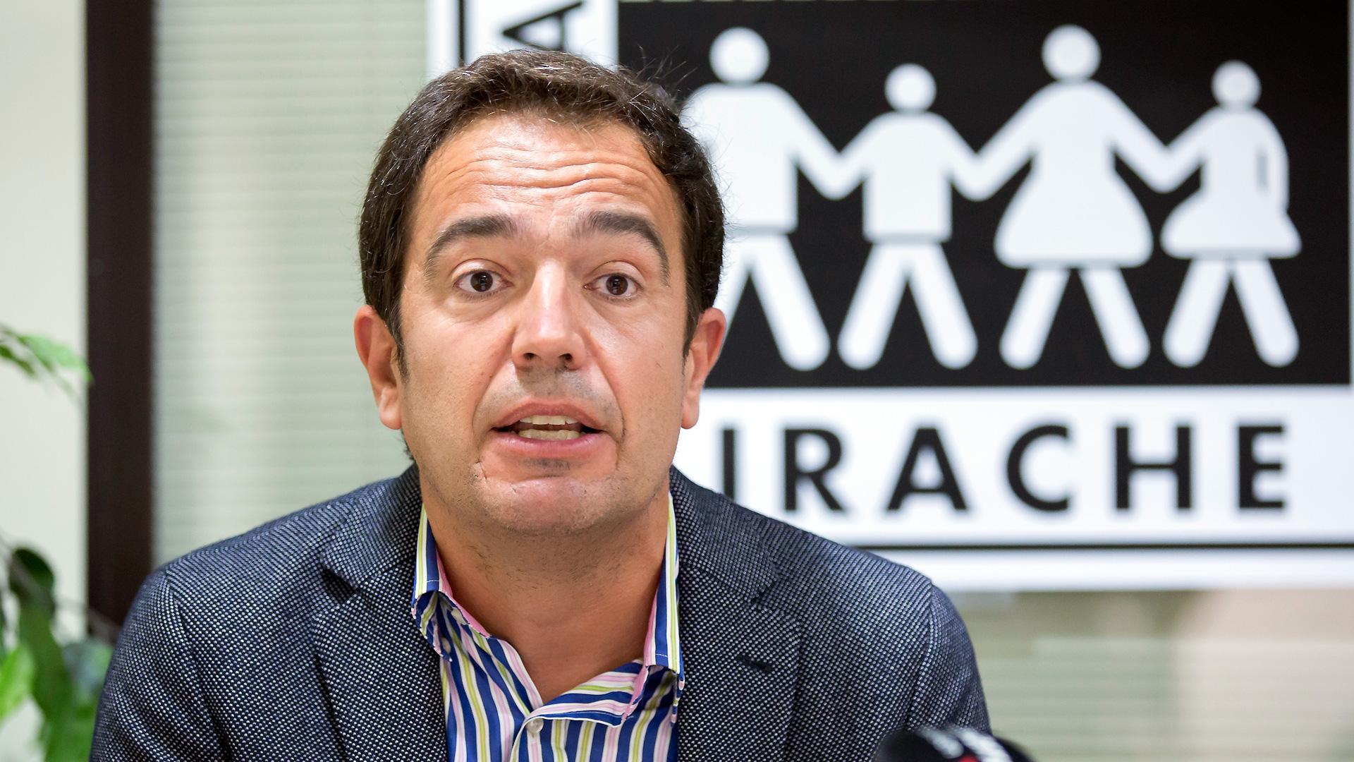 Manuel Arizcun, de Consumidores Irache, en una imagen de archivo