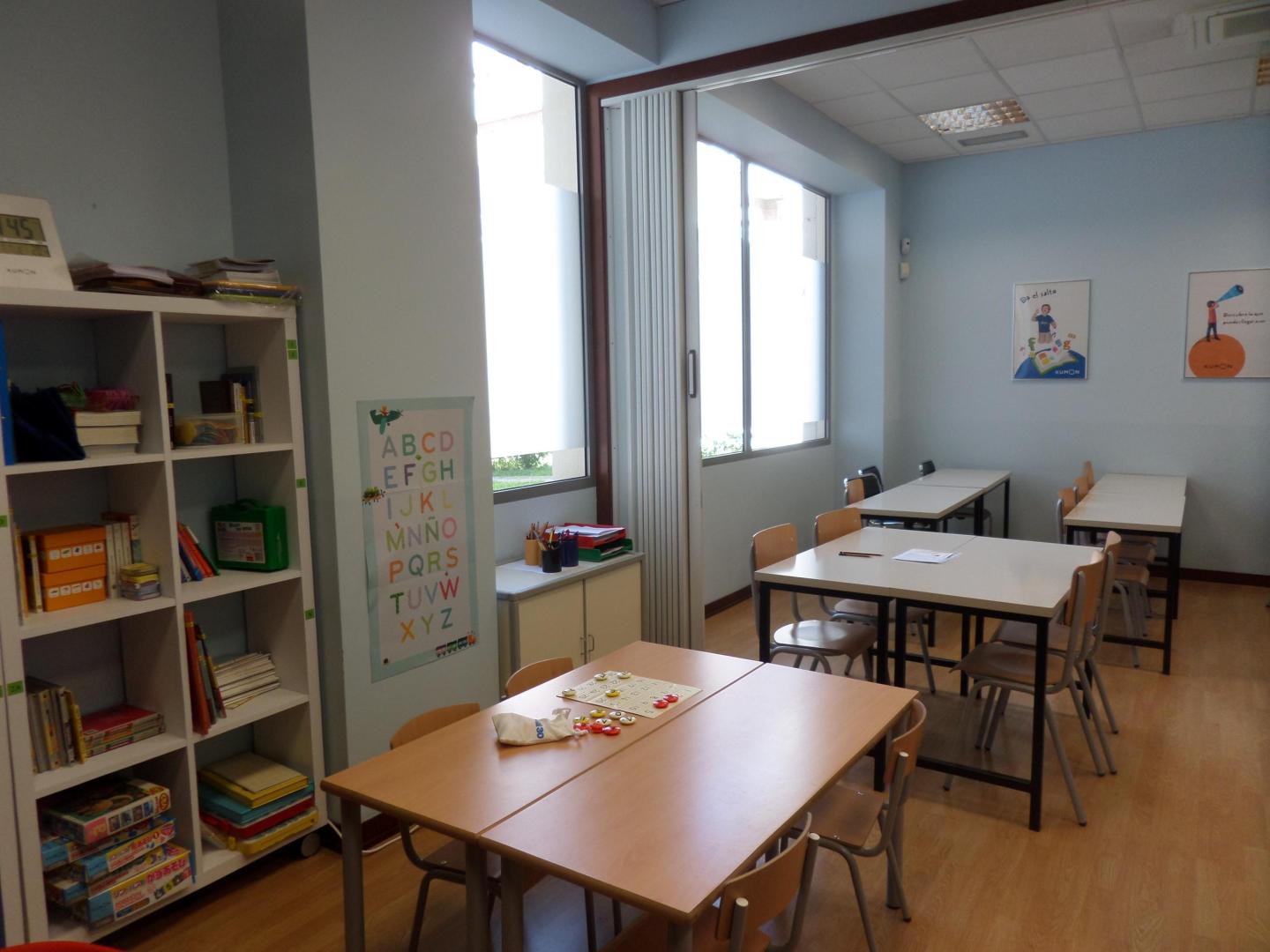 Interior del centro académico Kumon Eulza