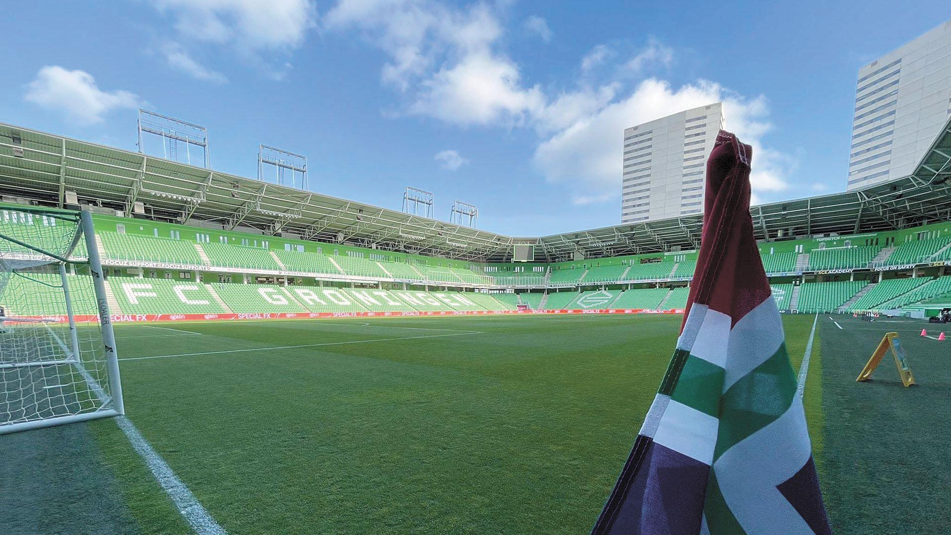 El Euroborg es el estadio del Groningen y tiene capacidad para unas 23.000 personas