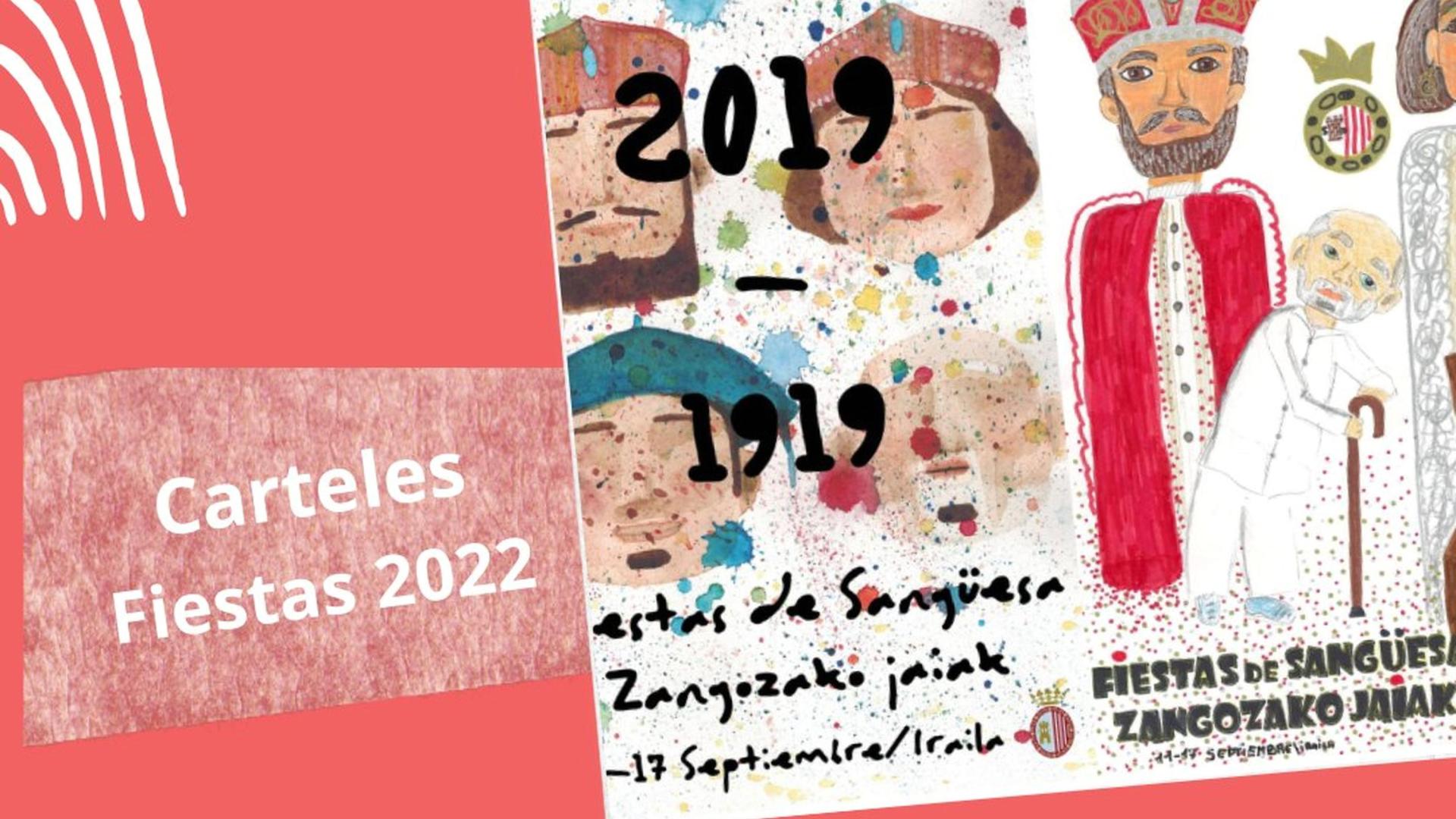 Cartel de fiestas de Sangüesa de 2019