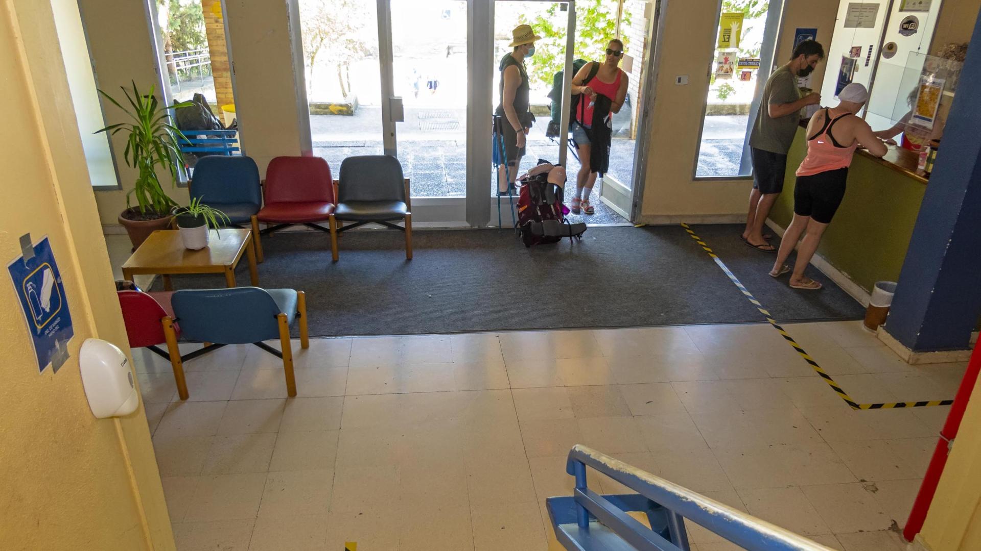 Albergue Oncineda, donde se alojarán familias ucranianas, en una imagen del verano 2021. archivo