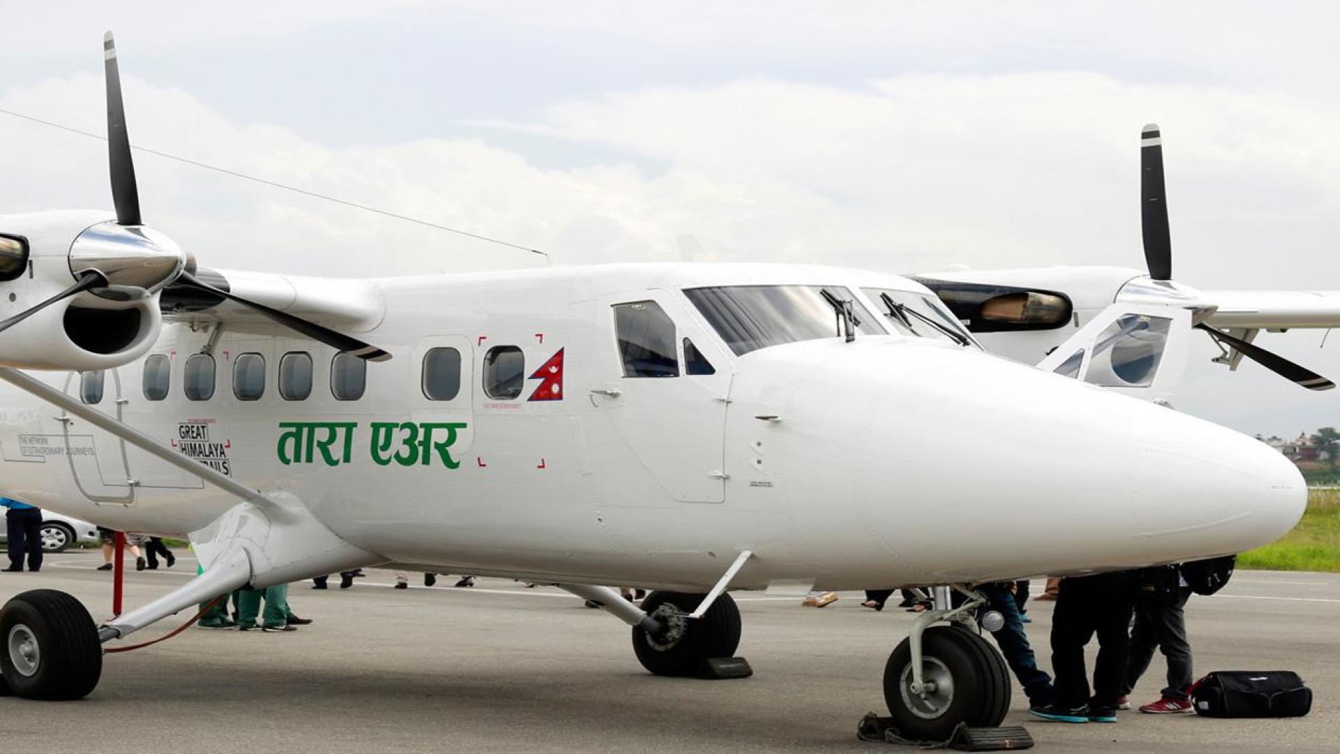 Avioneta de la aerolínea nepalí Tara Air