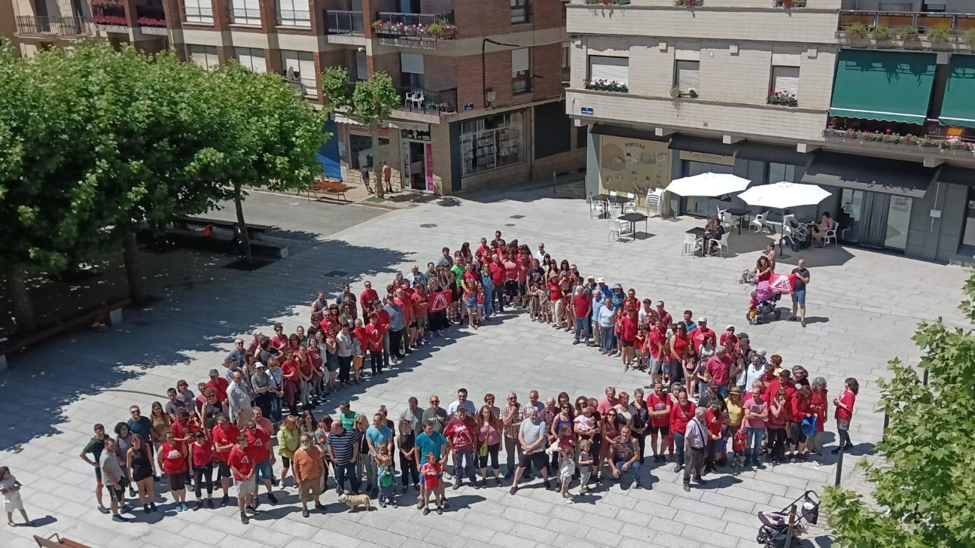 Concentración en Etxarri Aranatz