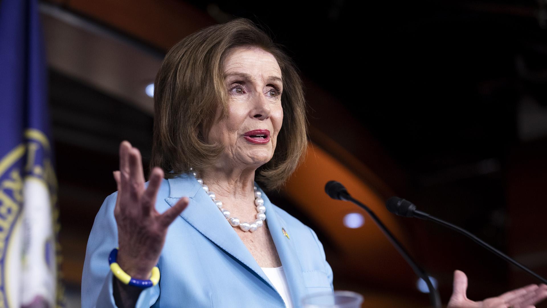 Nancy Pelosi, presidenta de la Cámara Baja de Estados Unidos