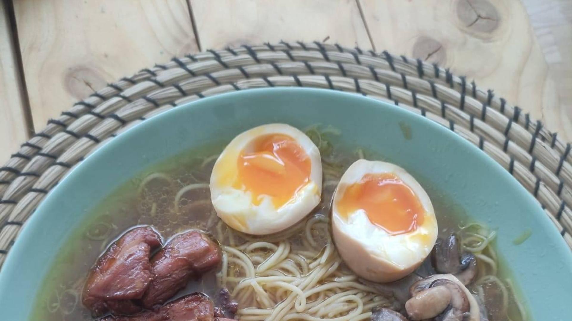 Este ramen es una de las tres recetas chinas de hoy.