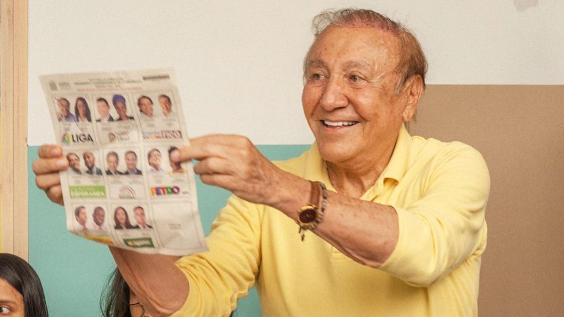 El empresario colombiano Rodolfo Hernández, exalcalde de Bucaramanga y candidato a la presidencia de Colombia