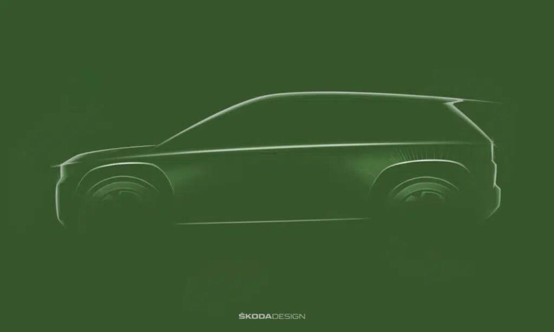 Perfil del vehículo de baterías pequeño correspondiente a Skoda