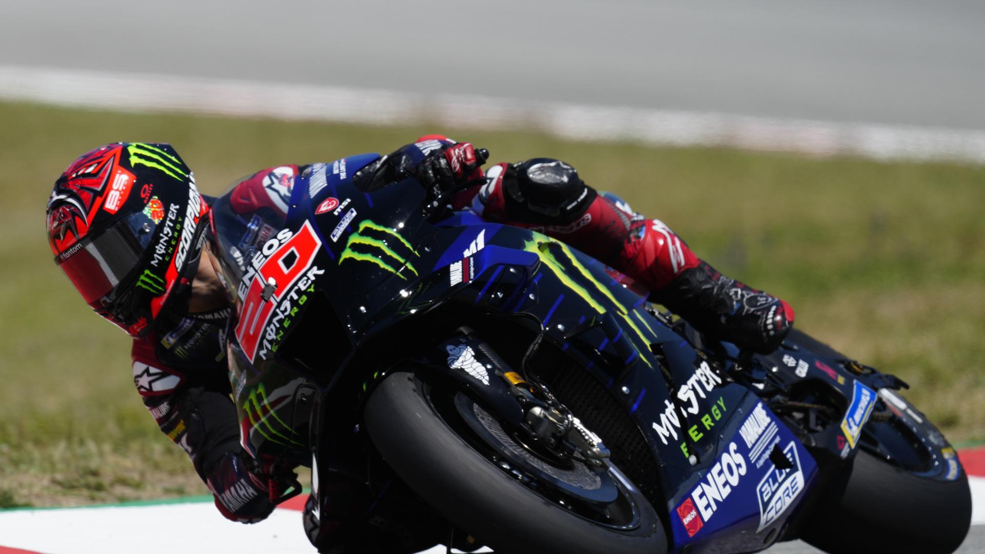 Fabio Quartararo, en el Gran Premio de Cataluña