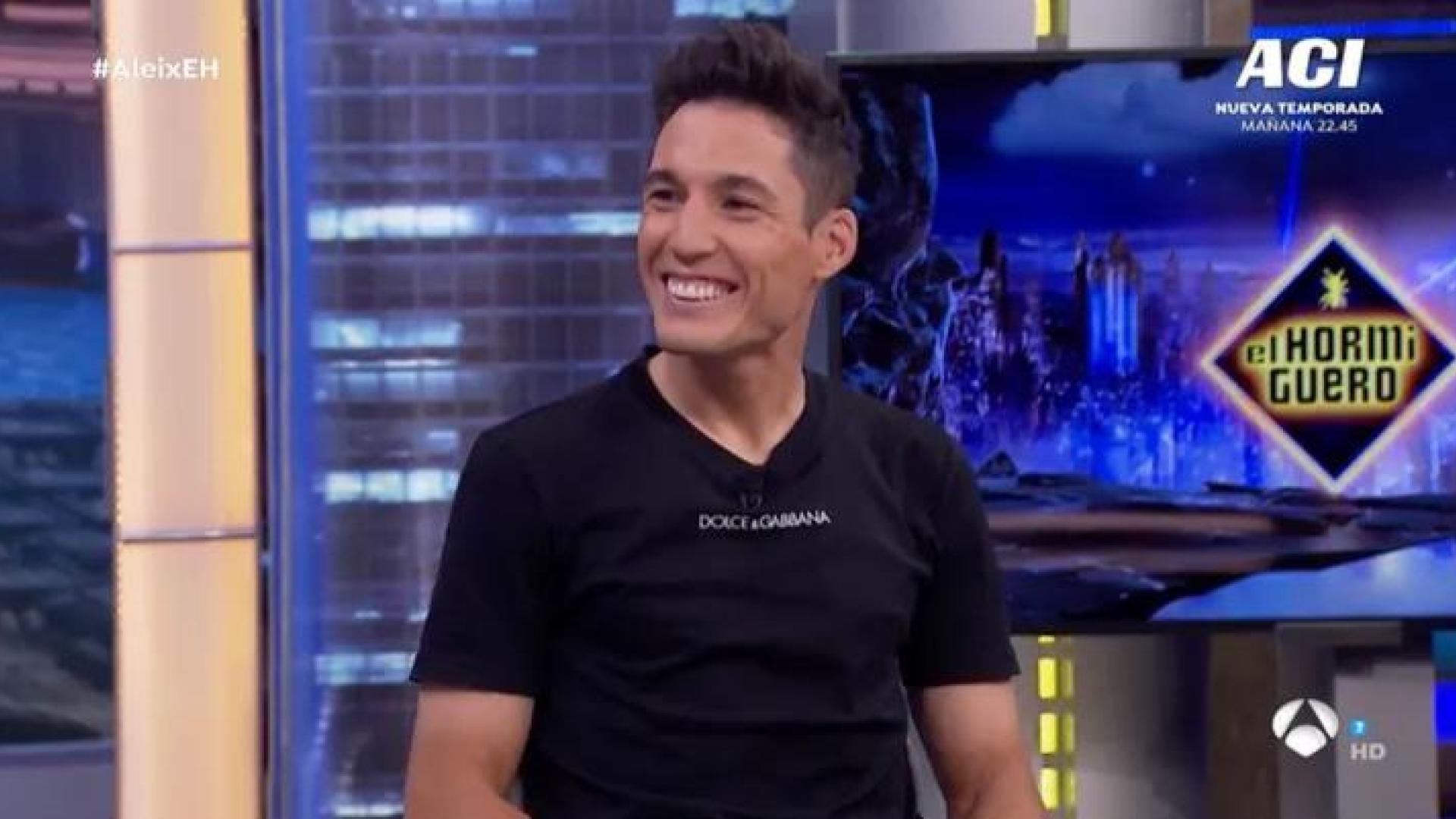 Aleix Espargaró, en 'El Hormiguero'.