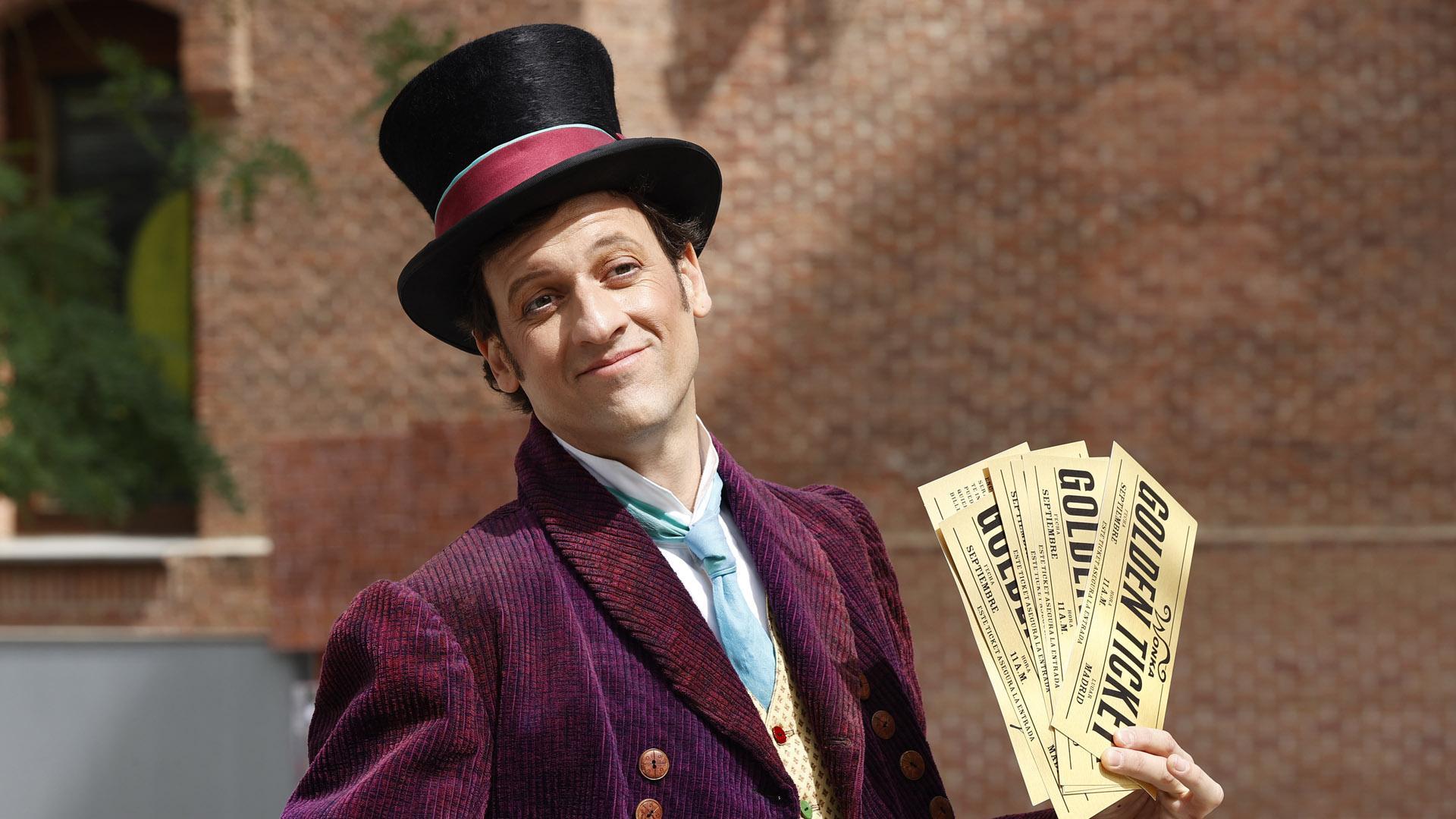 Edu Soto se meterá en la piel de Willy Wonka en 'Charlie y la fábrica de chocolate'