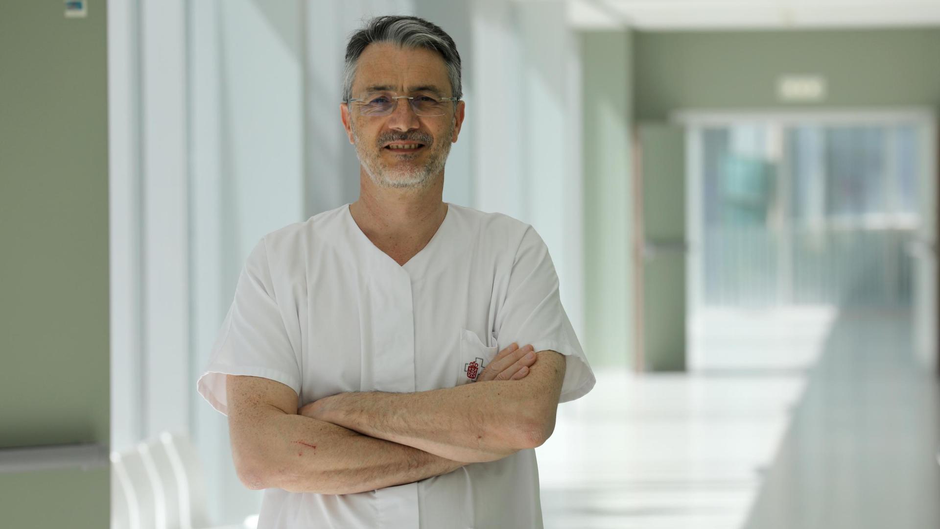 Esteban Salgado es oncólogo del Hospital Universitario de Navarra