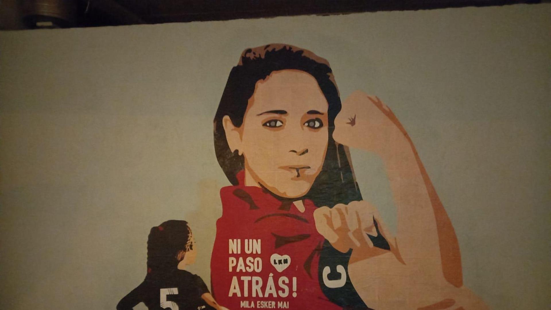 El nuevo mural de LKN
