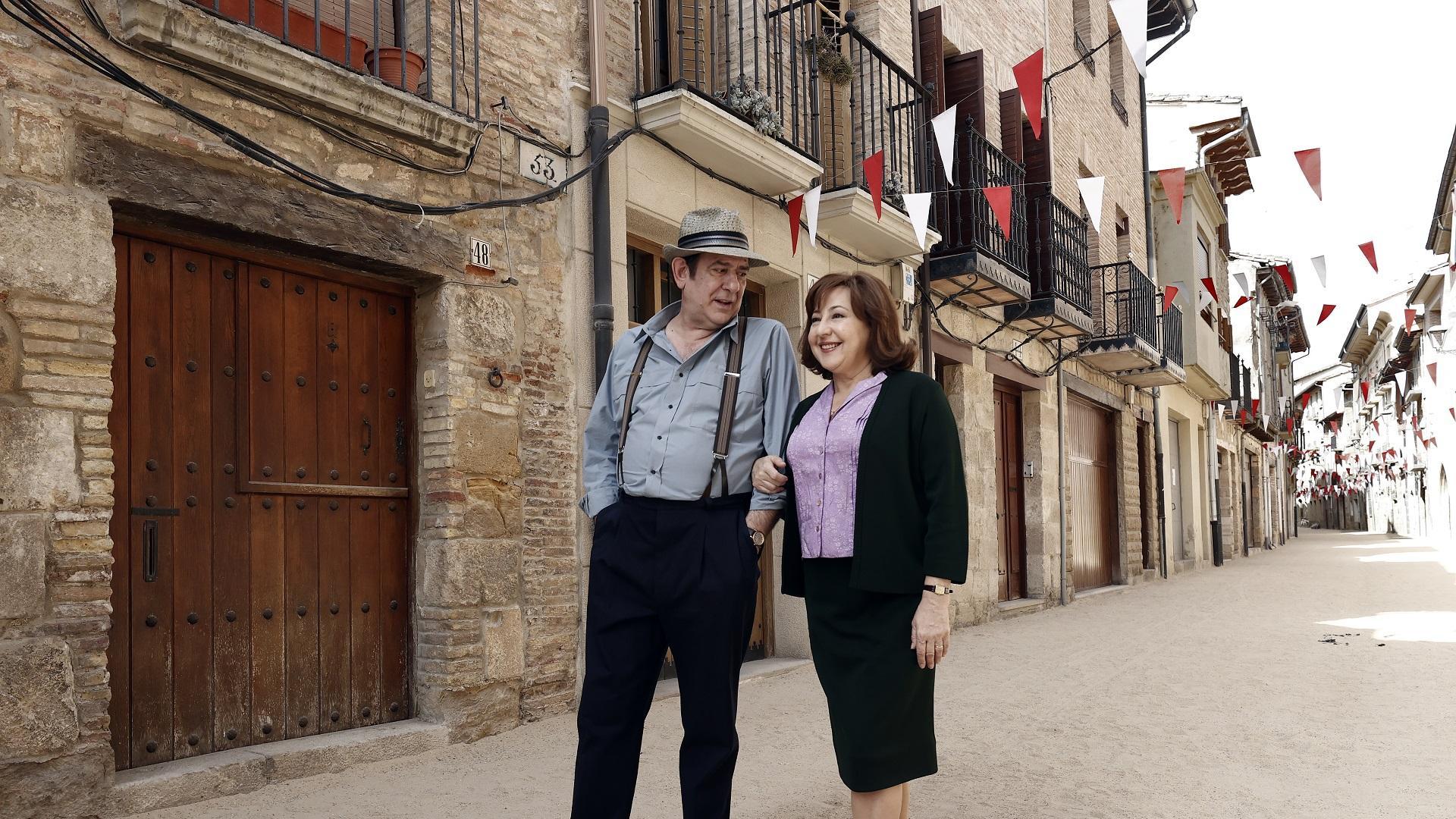 Estella se convierte en escenario de película con el rodaje de 'La Voz del Sol' de Carol Polakoff, que reúne en la localidad navarra a actores como Carmen Machi, Karra Elejalde