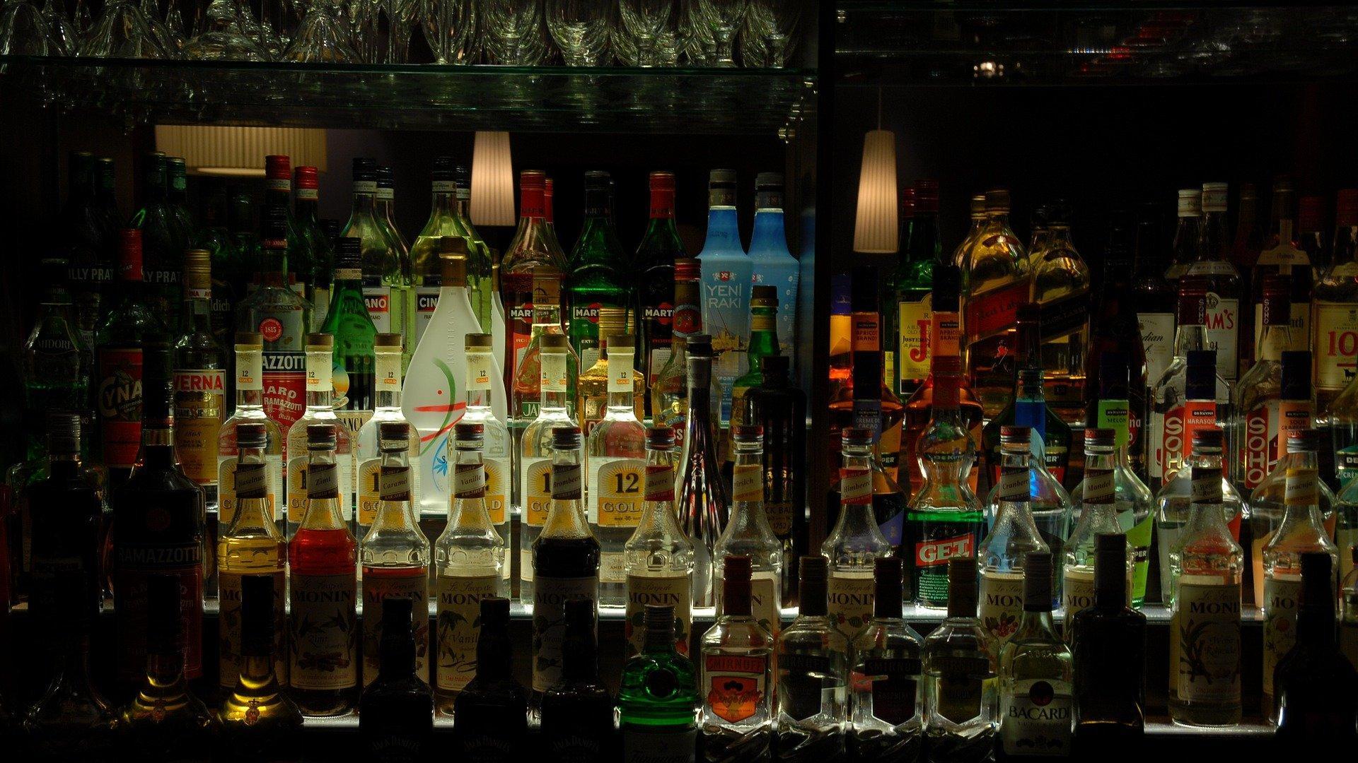 Barra de un bar