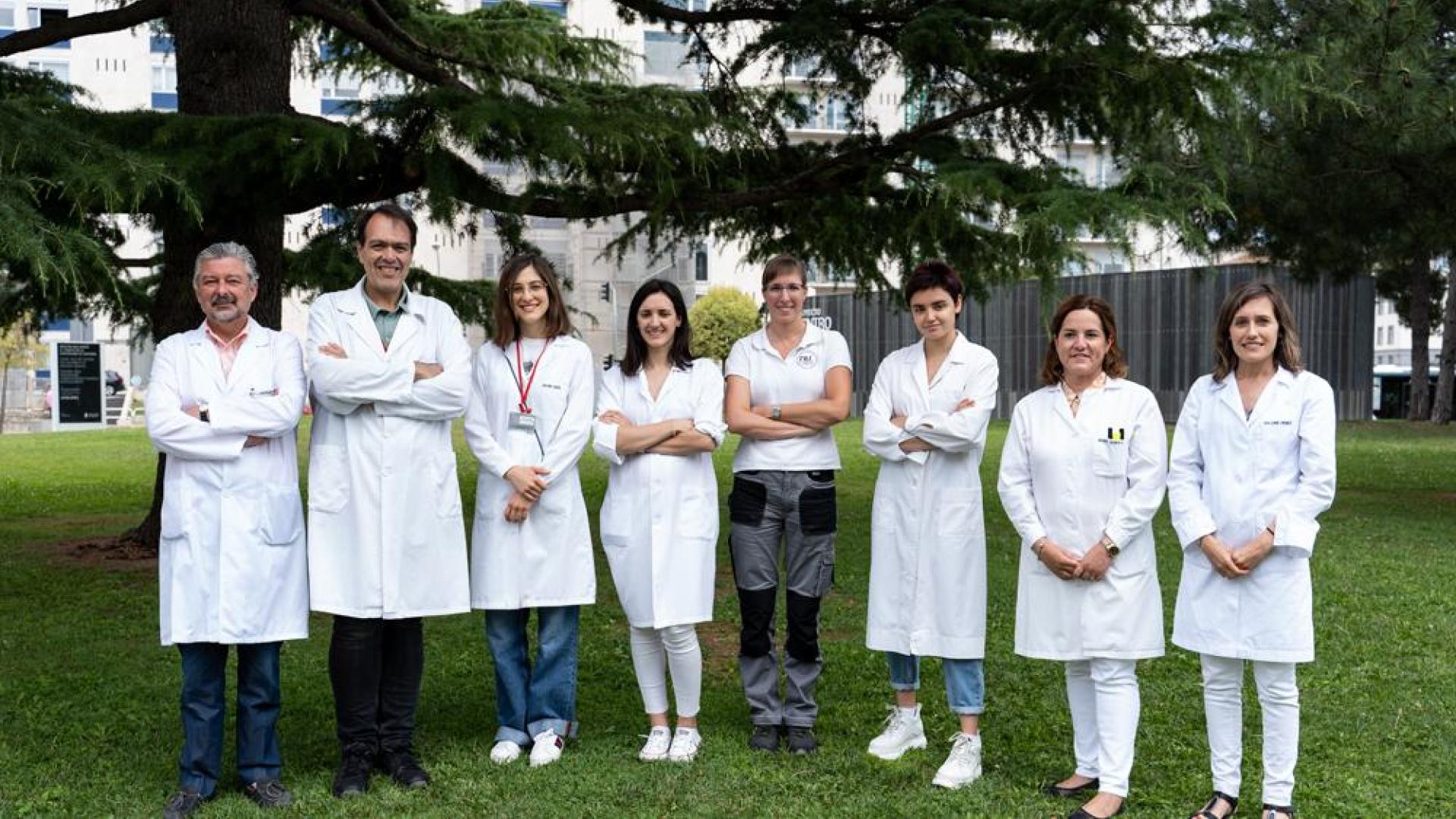 Investigadores del Centro de Investigación en Nutrición de la Universidad de Navarra y miembros de la empresa Nucaps que han participado en el proyecto