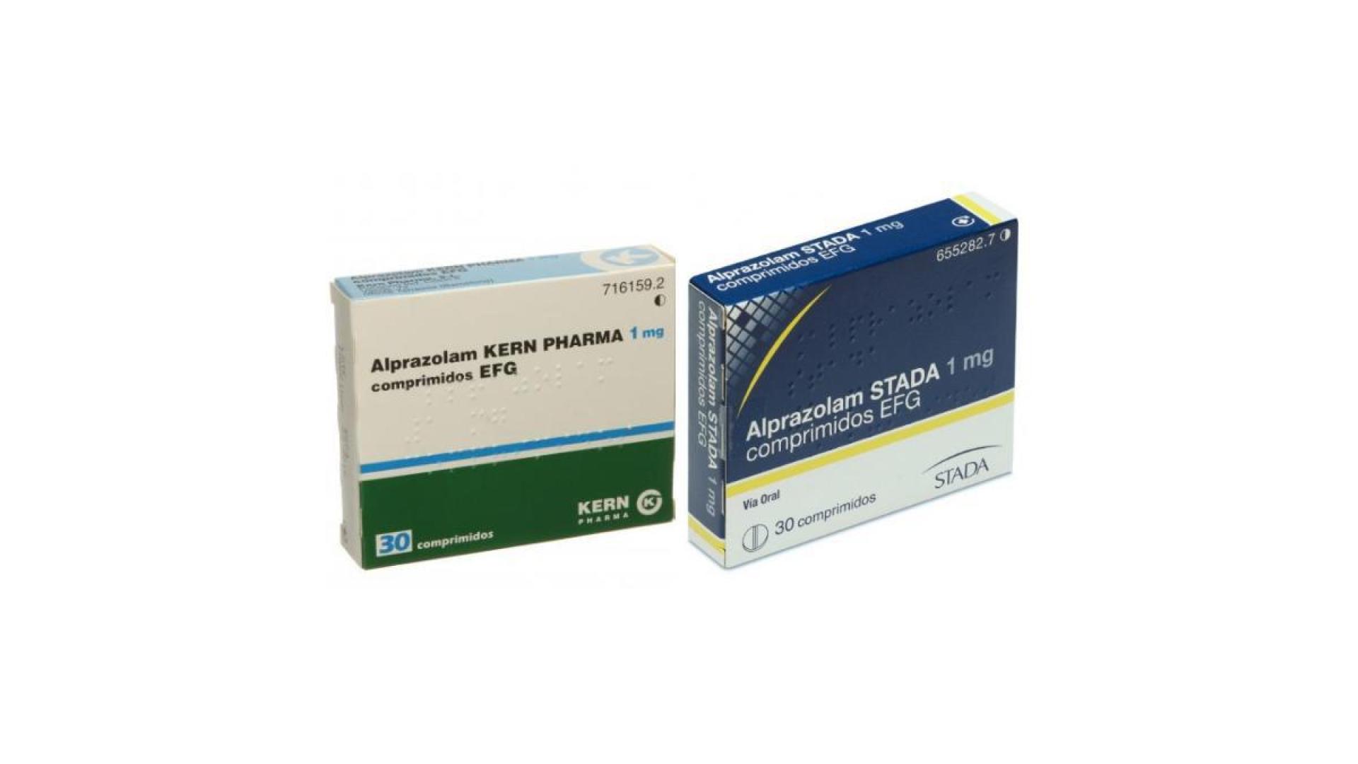 La Agencia Española de Medicamentos ha ordenado la retirada de varios lotes de comprimidos de Alprazolam