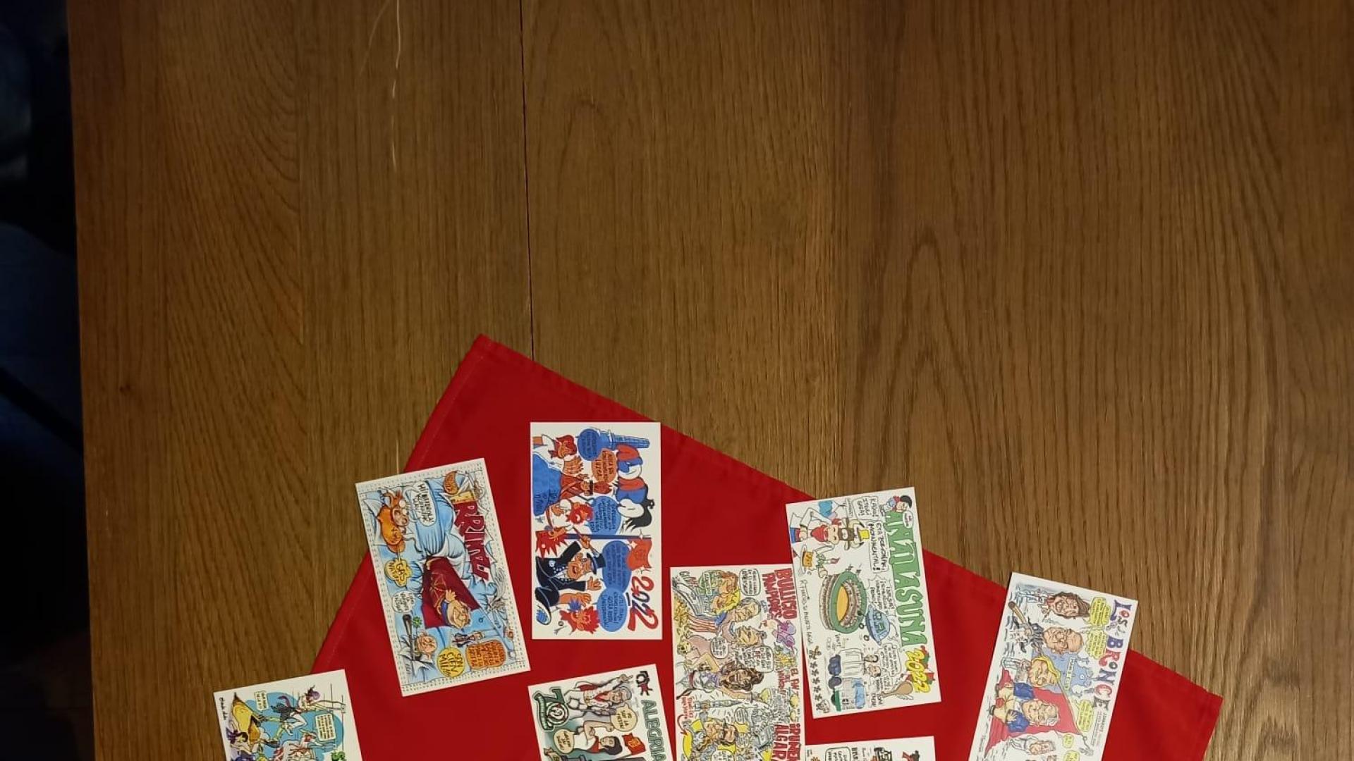 Las pancartas fueron presentadas en el Palacio del Condestable