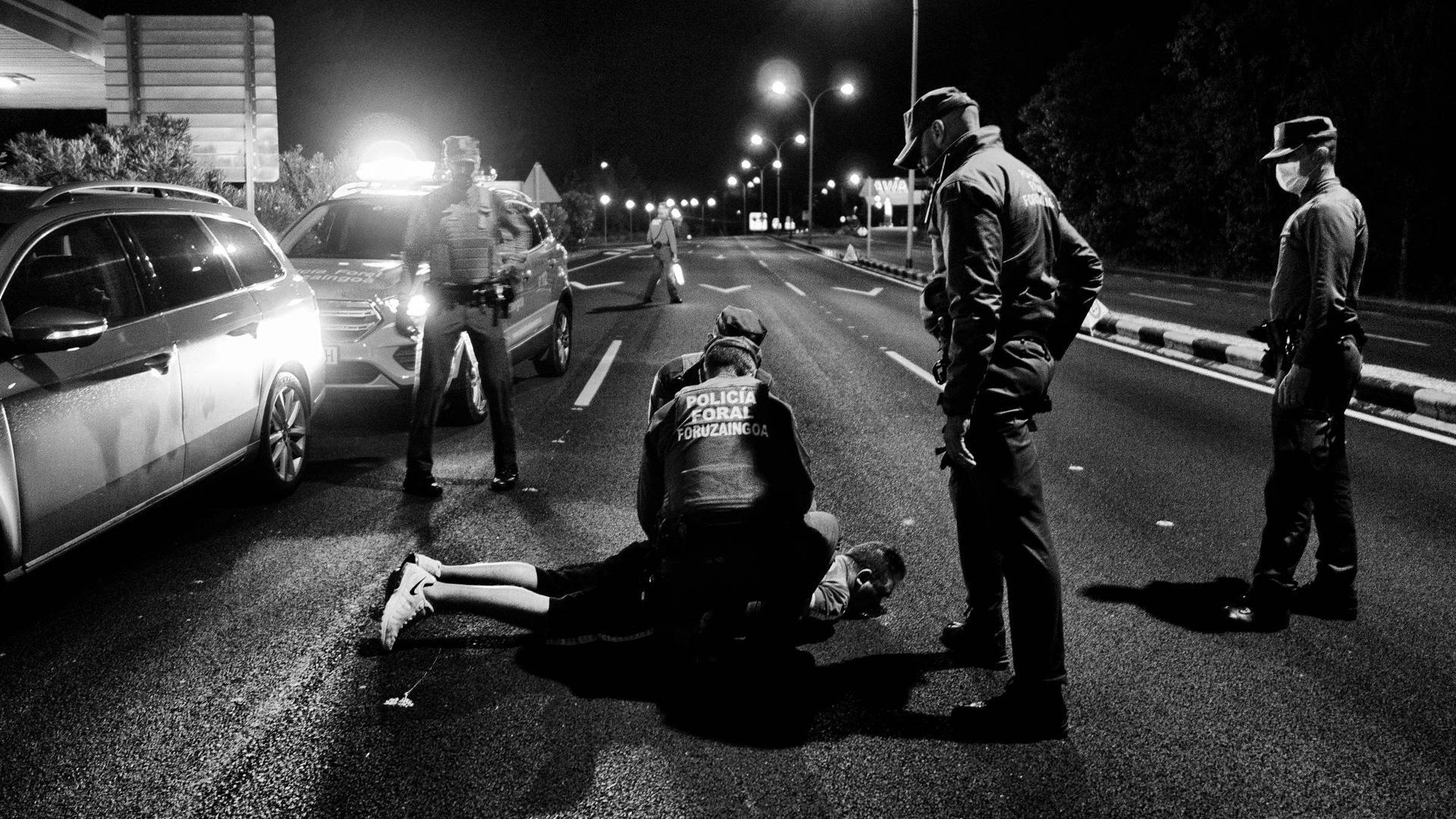 Cortar al tráfico la A-12 por un arresto