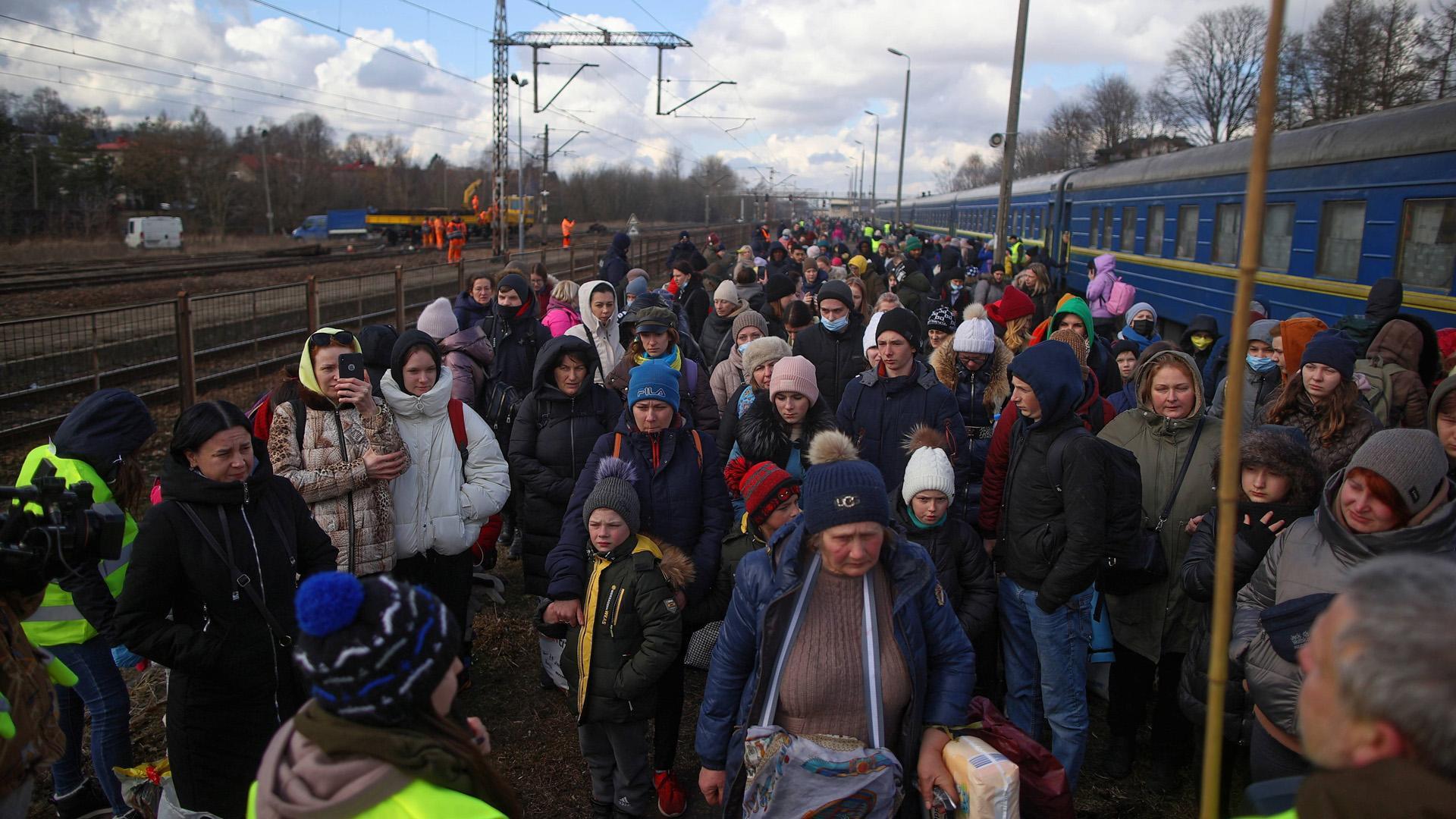 La invasión rusa de Ucrania en febrero originó el desplazamiento de millones de personas en busca de un lugar seguro