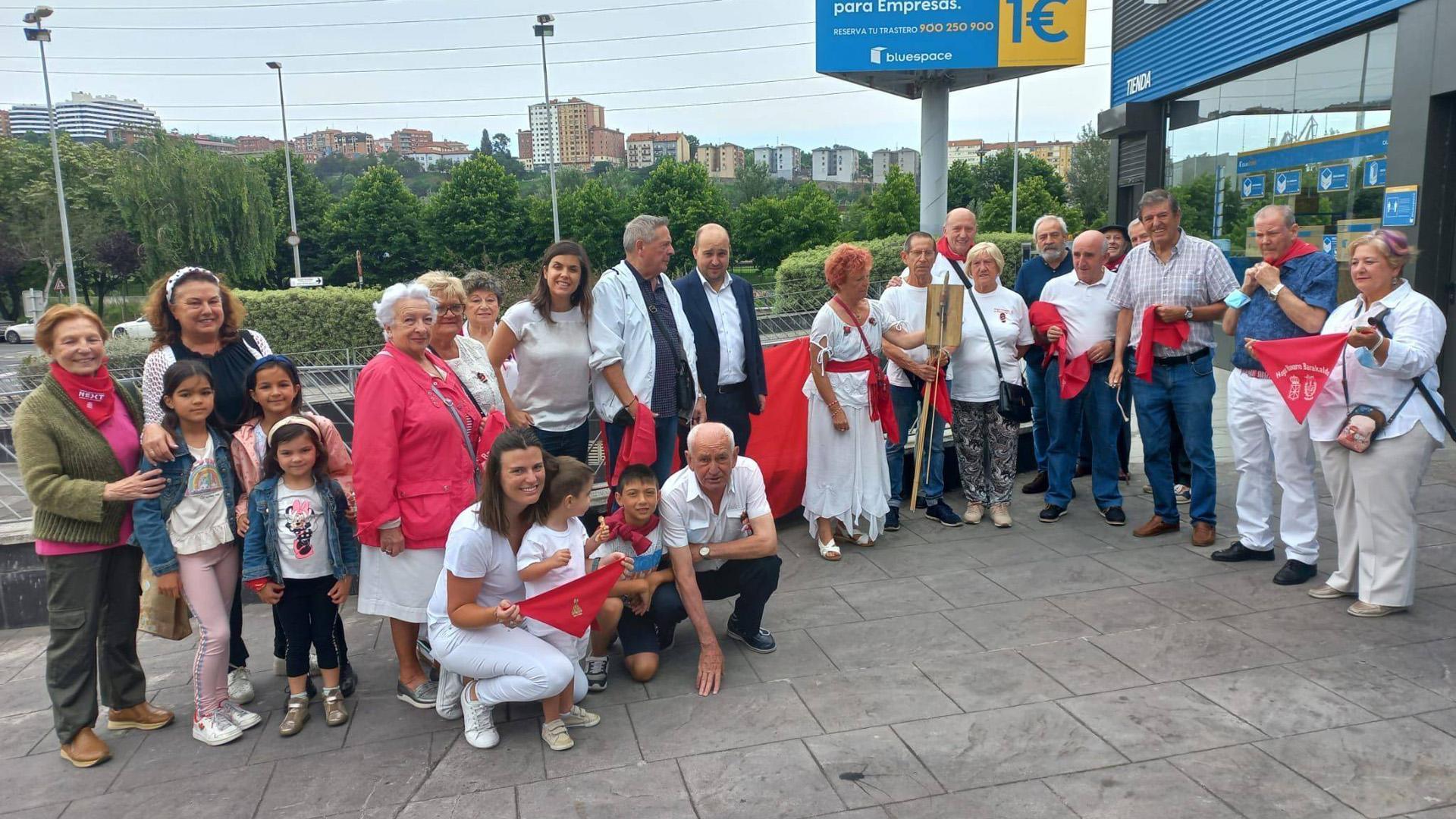 El Hogar Navarro de Barakaldo celebró San Fermín