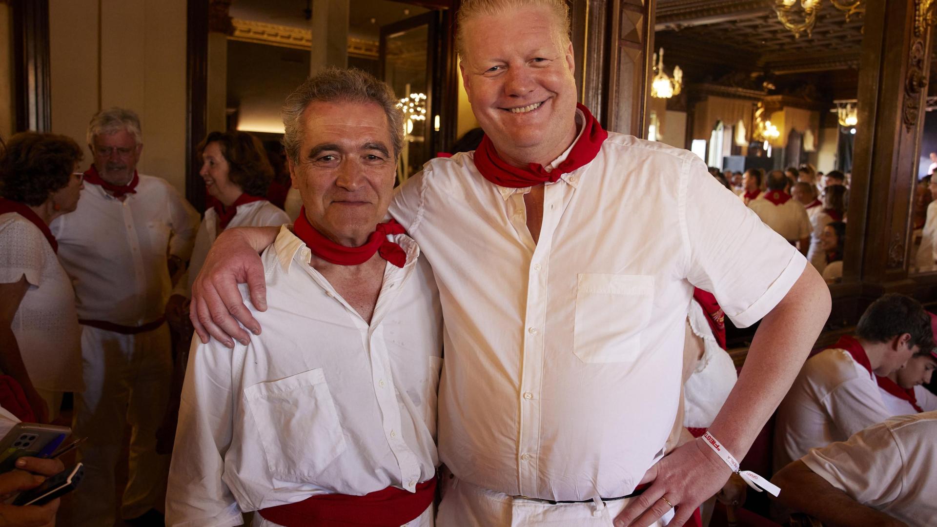 Patxi Chocarro y martin Schwab