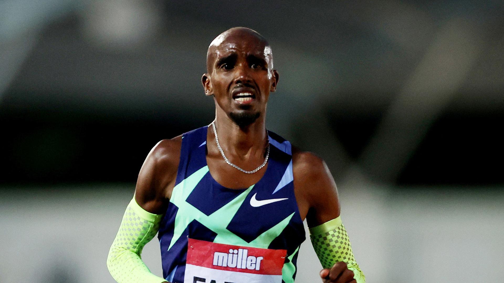 El atleta Mo Farah