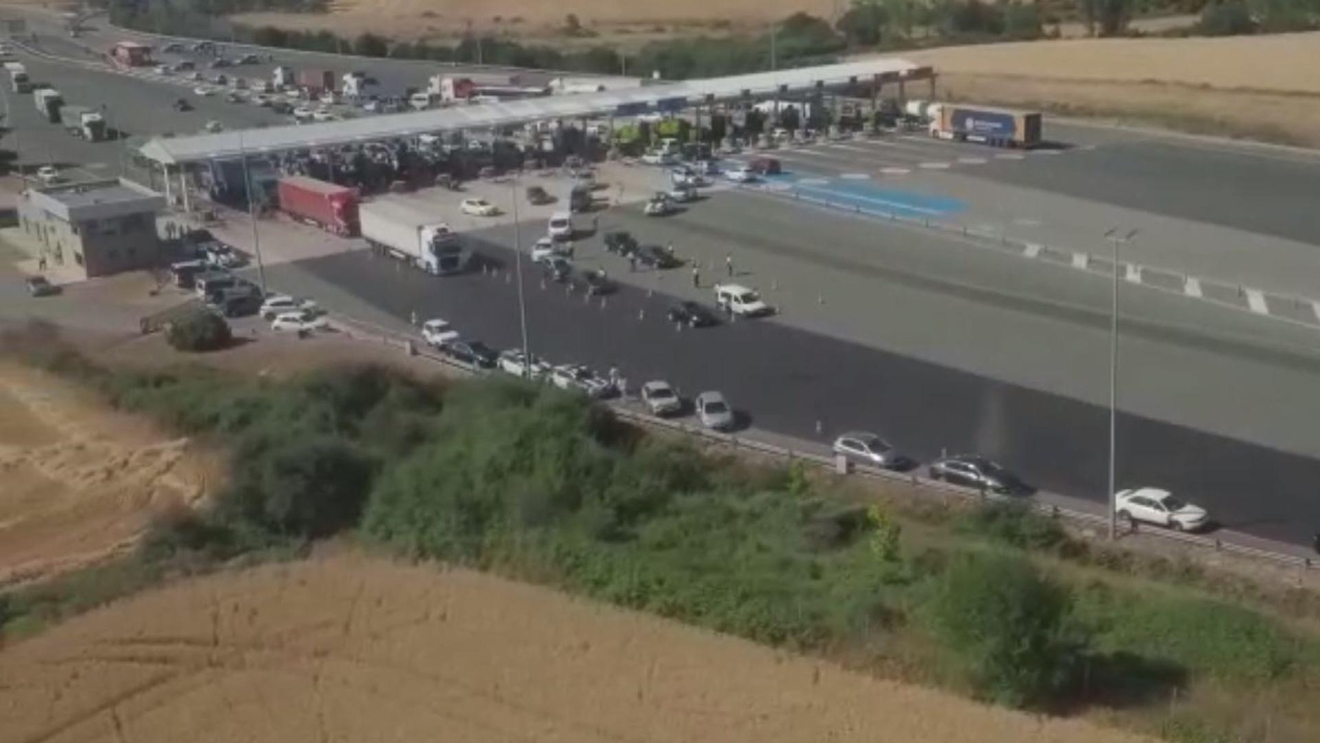 Vídeo de los controles de la Guardia Civil durante los Sanfermines