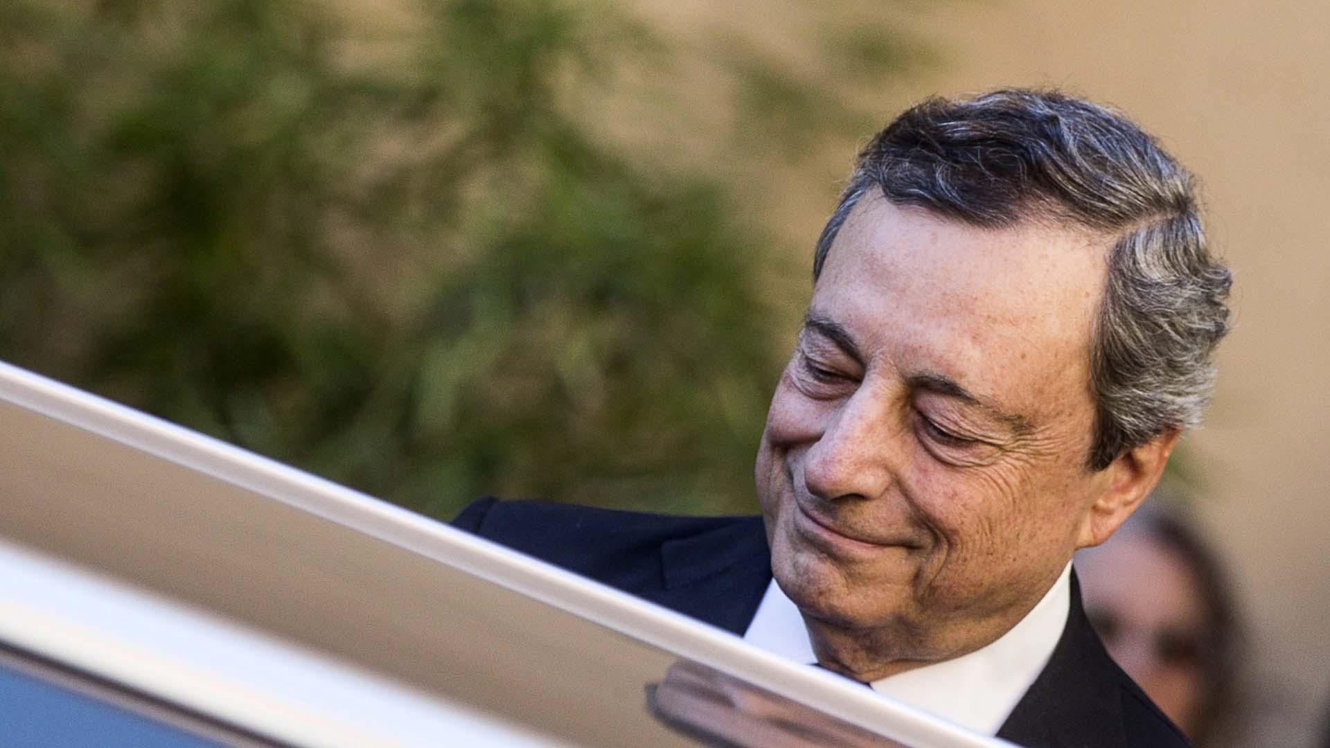 El primer ministro italiano Mario Draghi