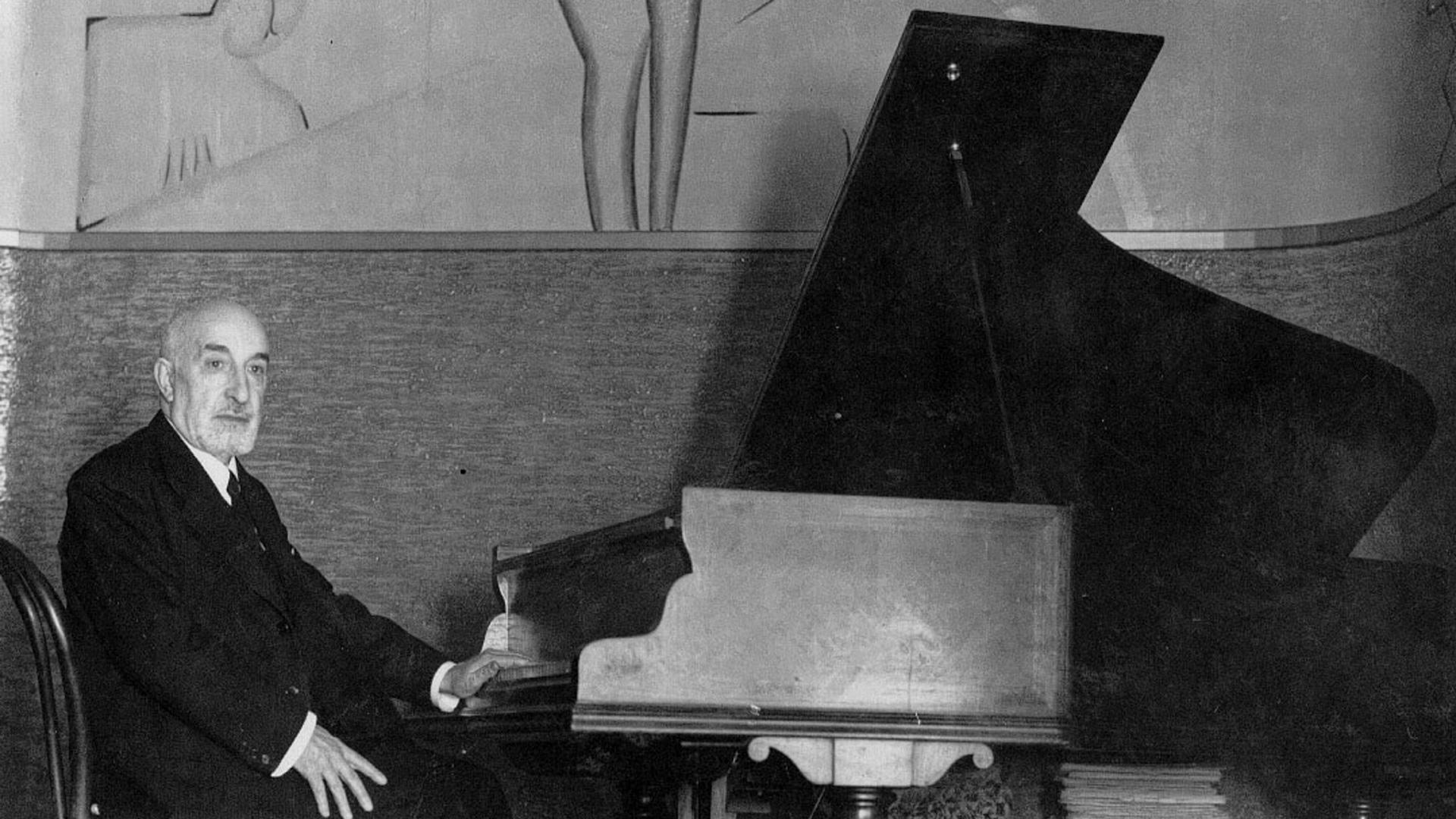 El pianista y compositor Valentín Larrea