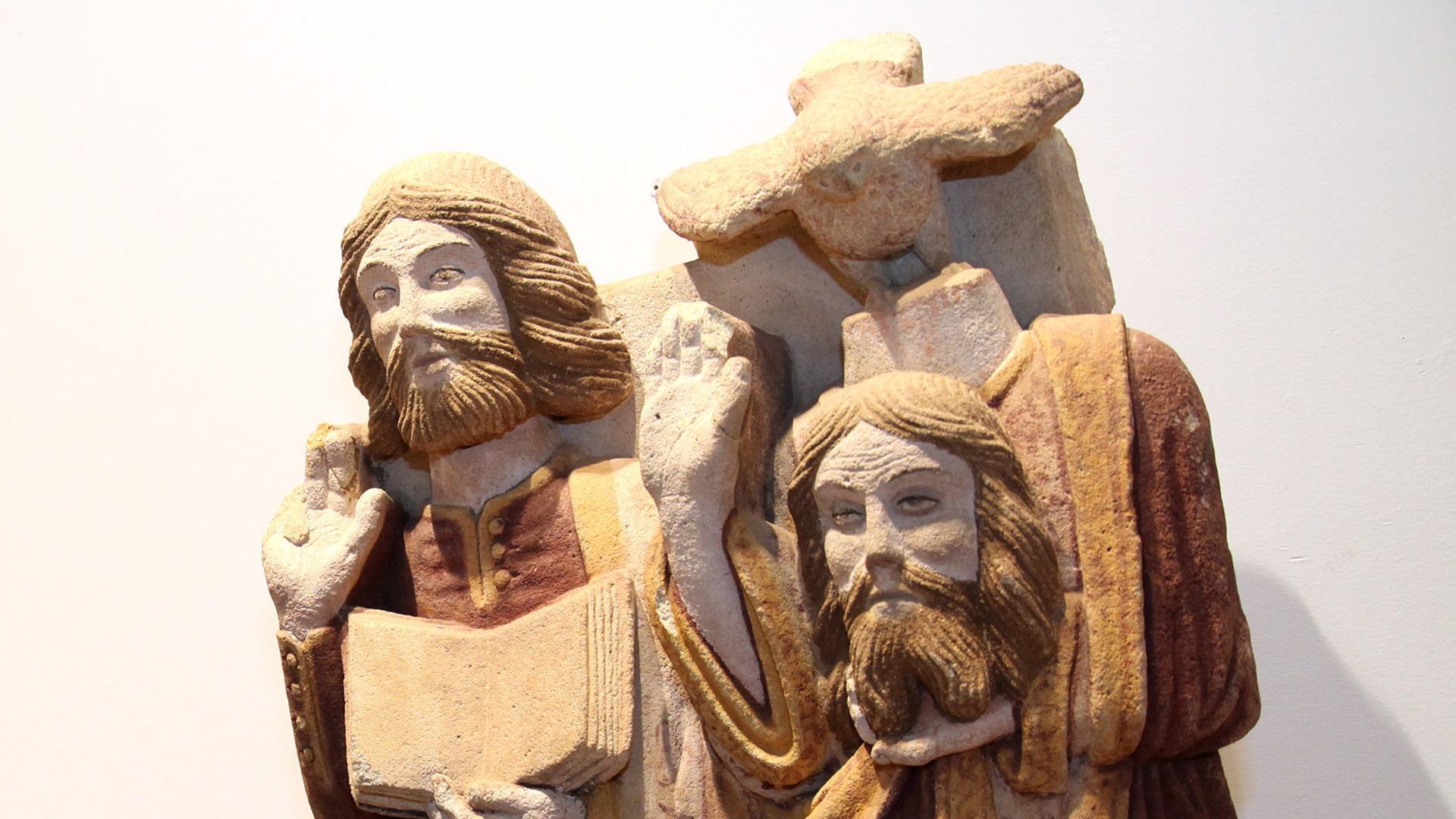 Detalle de una obra expuesta en el Museo Arrese de Corella