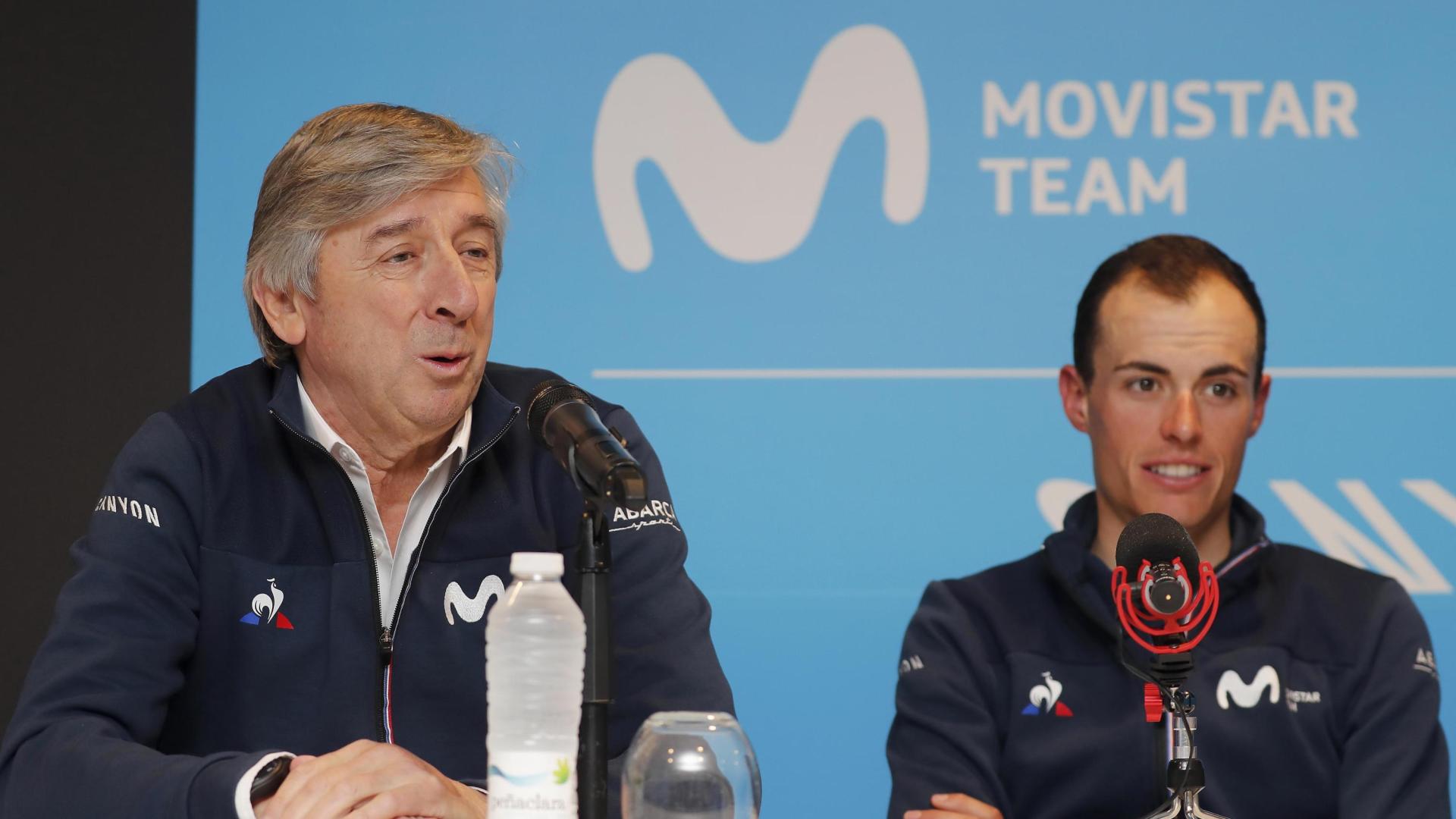 Eusebio Unzué junto con Enric Mas.