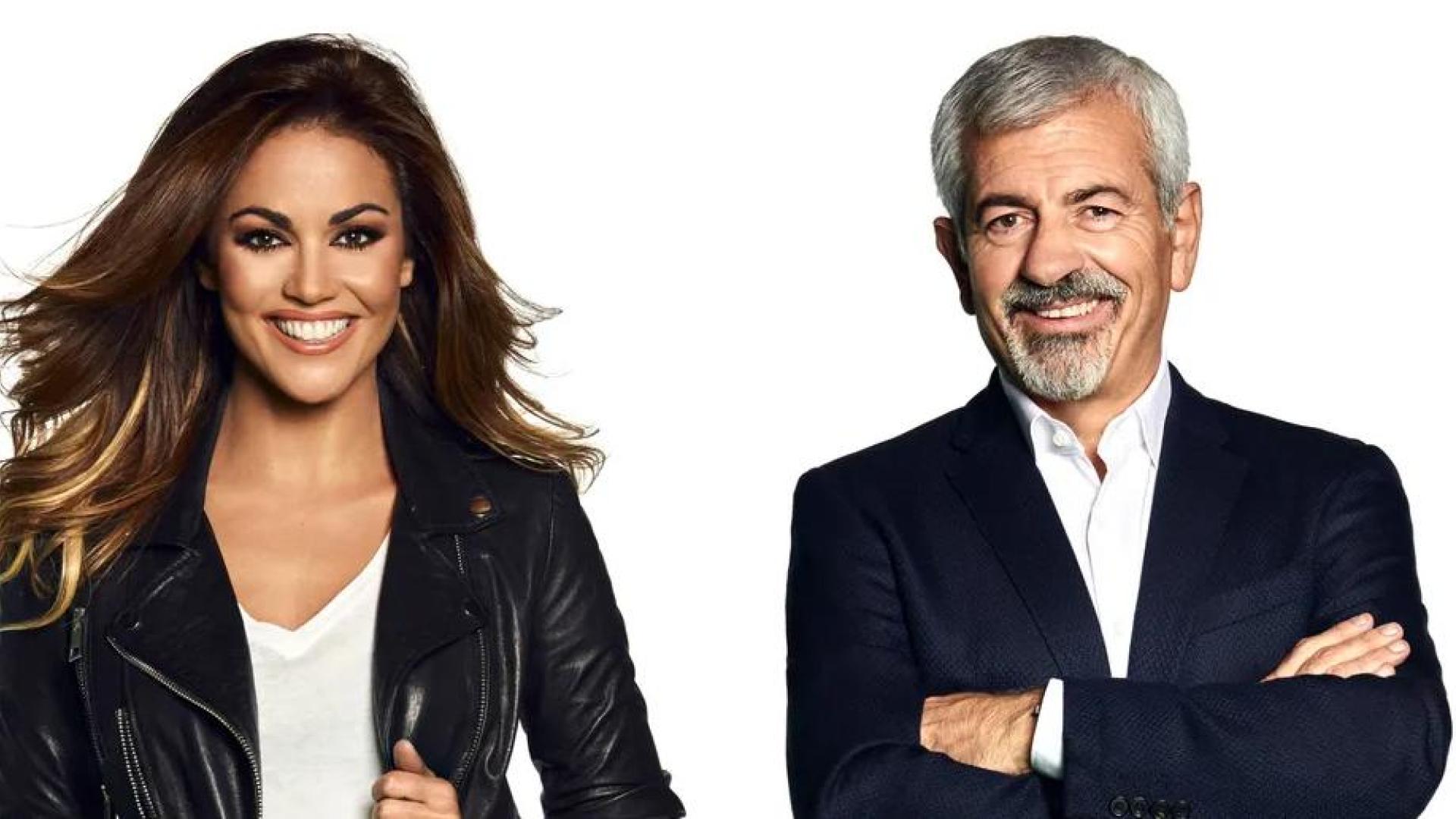 Lara Álvarez y Carlos Sobera presentarán 'Pesadilla en El Paraíso'