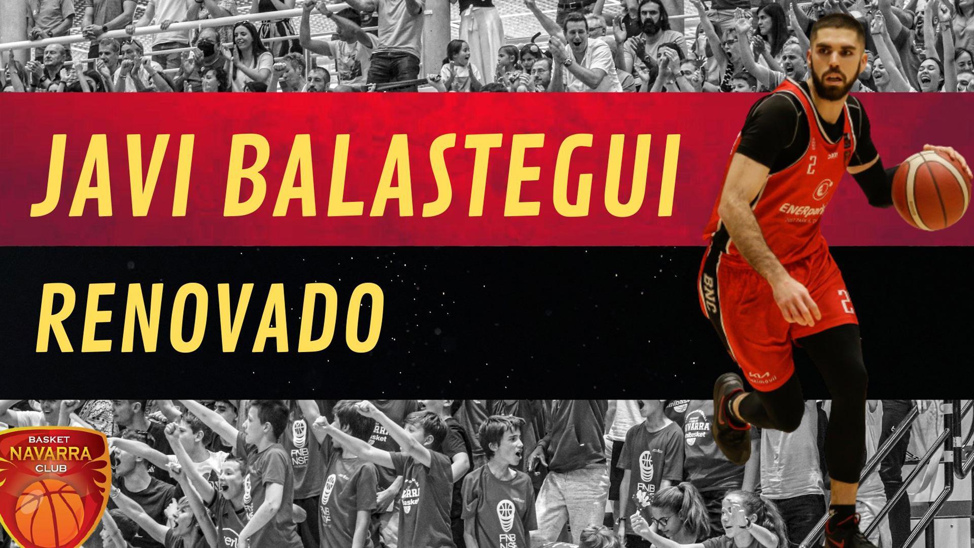 El base catalán Javier Balastegui ha sido una pieza fundamental durante toda la temporada del Basket Navarra