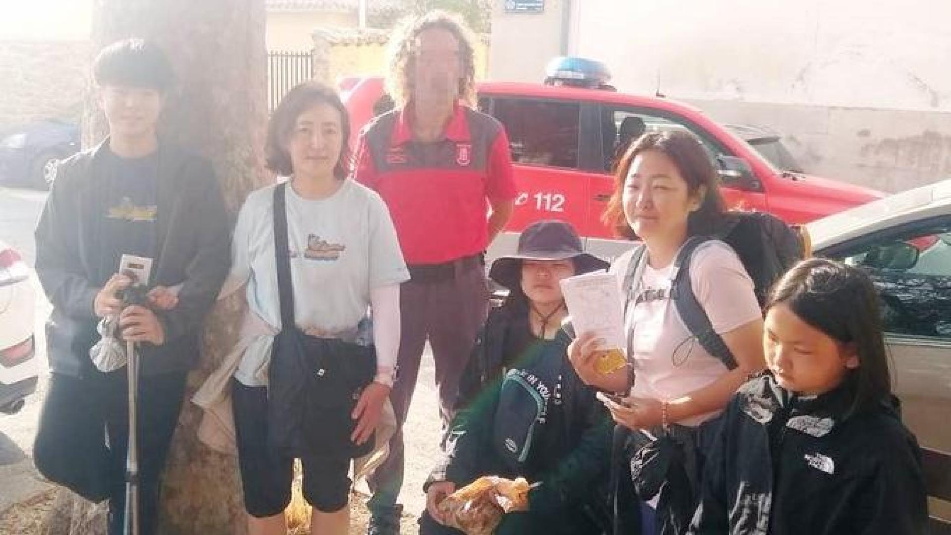 La Policía Foral encontró a la joven peregrina