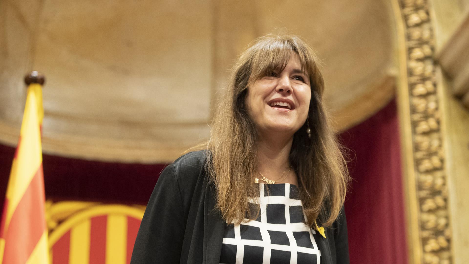 Laura Borràs, presidenta del Parlament