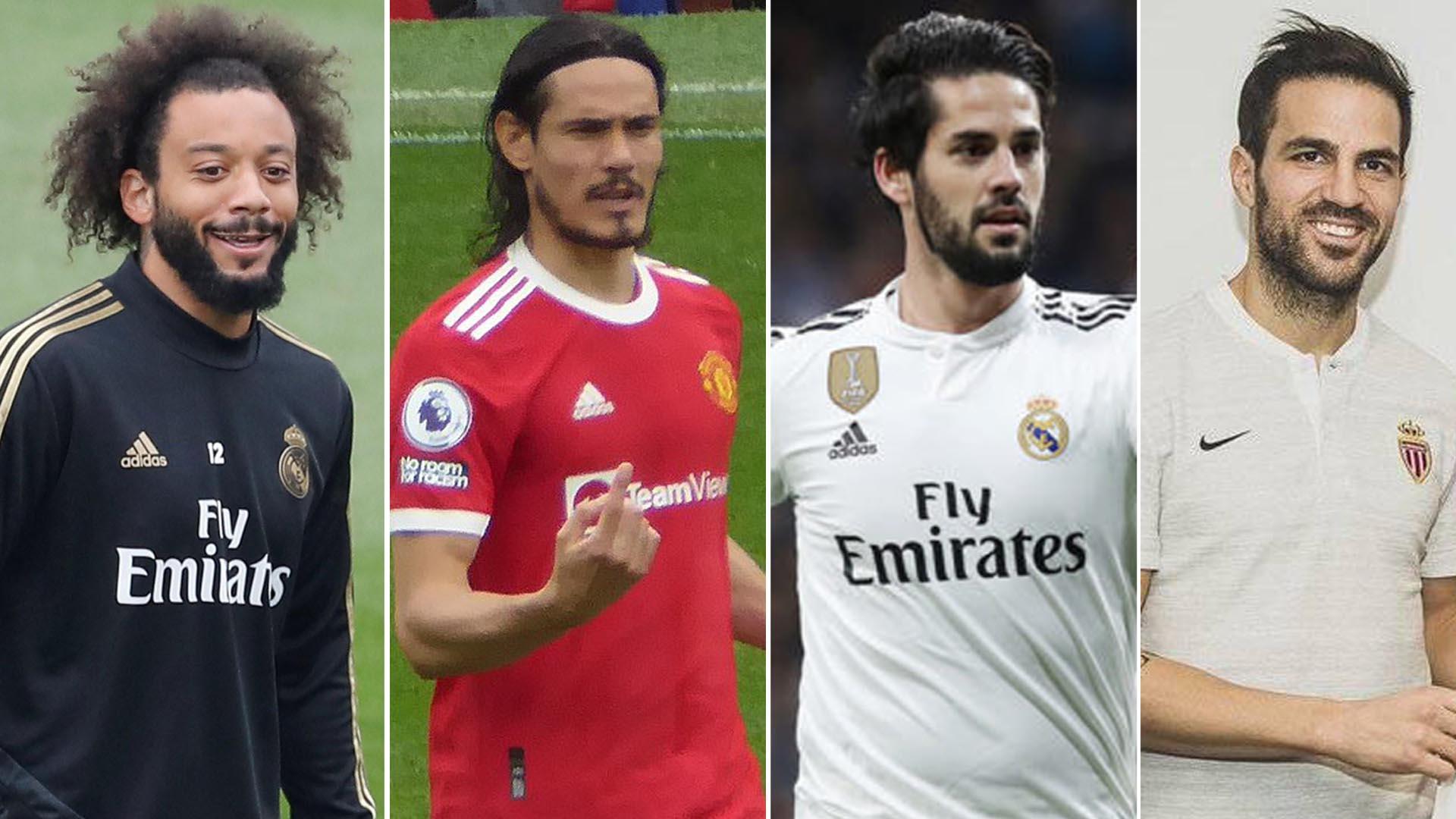 Marcelo, Cavani, Isco y Cesc, entre los cracks del fútbol europeo que no tienen equipo para la próxima temporada