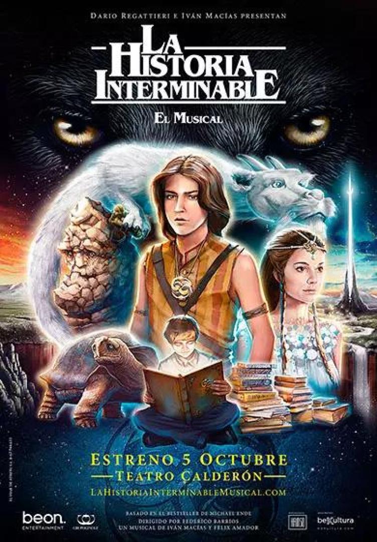 Cartel del musical 'La historia interminable'
