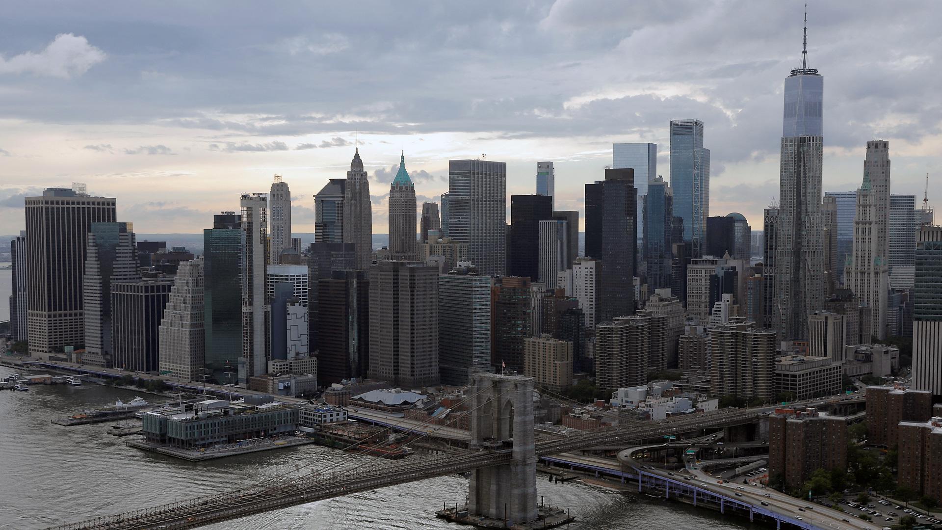 Skyline de Manhattan, en Nueva York (EE UU)