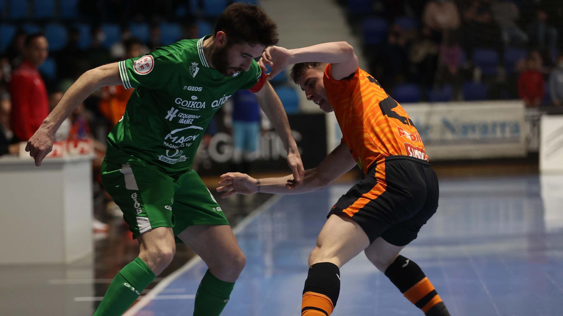 El último derbi navarro de la anterior temporada se vivió el 19 de abril en el Anaitasuna