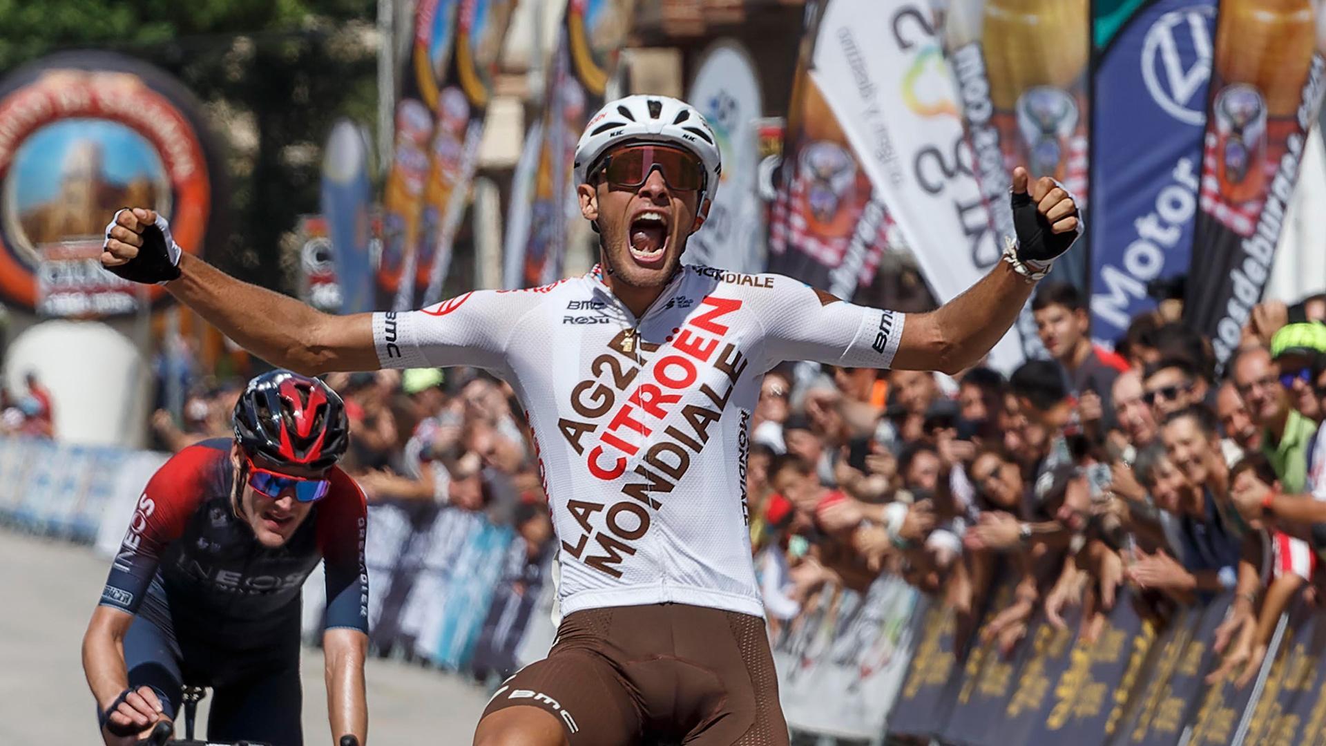 Bastien Tronchon gana en Villarcayo