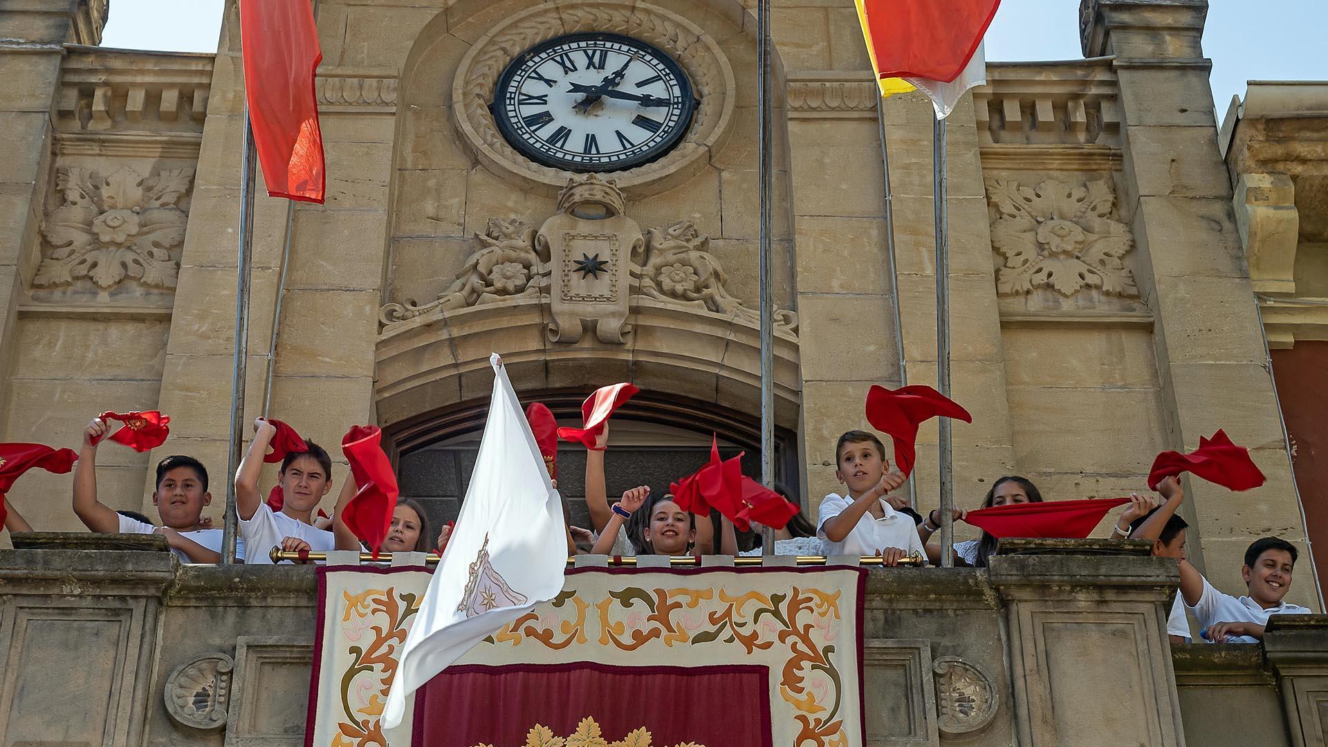 Fotos del Día Infantil en fiestas de Estella