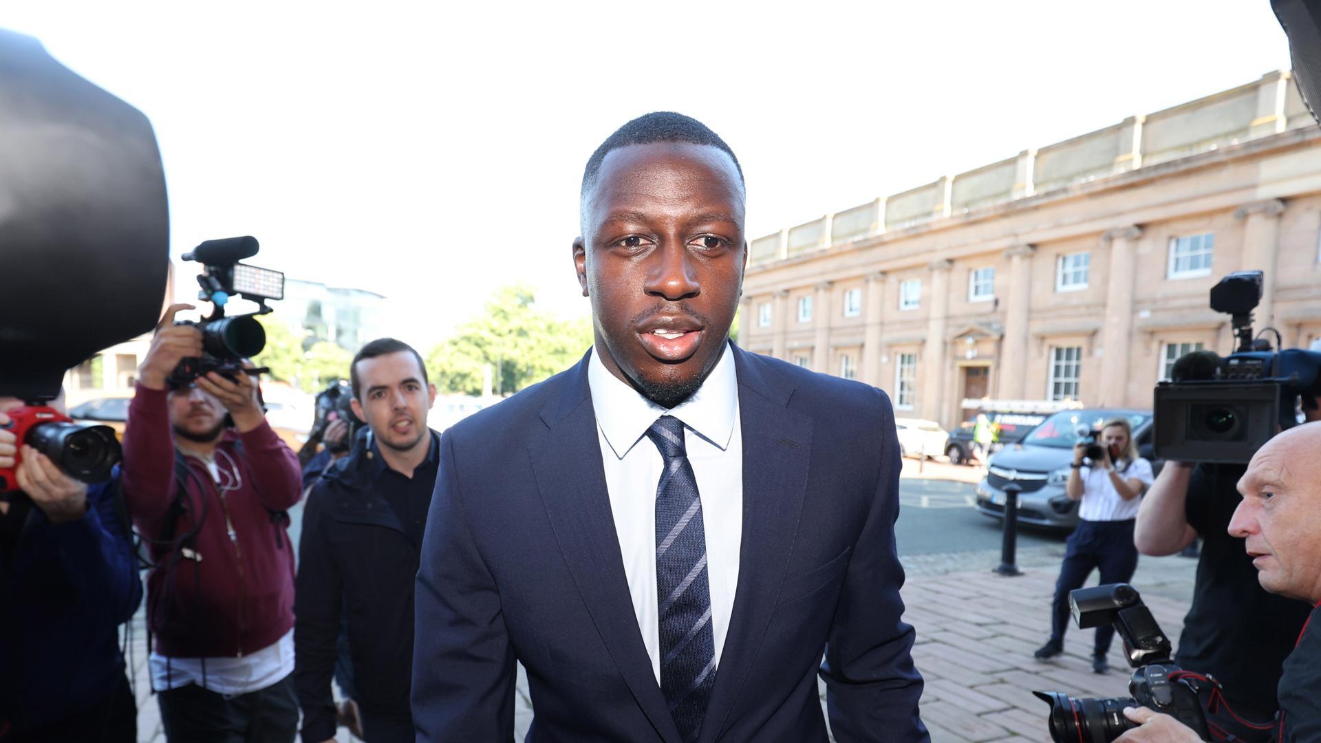 Mendy se declara inocente ante el juez de ocho cargos de violación