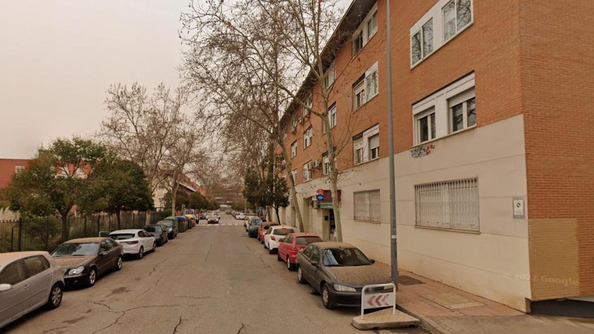 Calle Carabaña de Alcalá de Henares, donde han tenido lugar los hechos