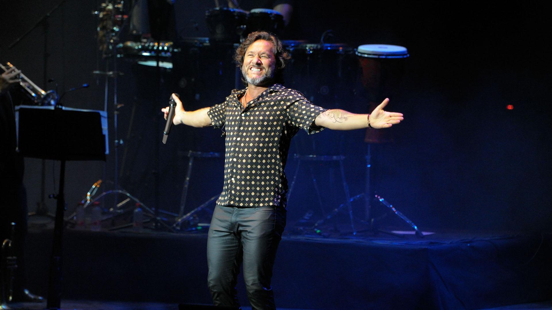 Diego Torres, en el escenario de Starlite en Marbella