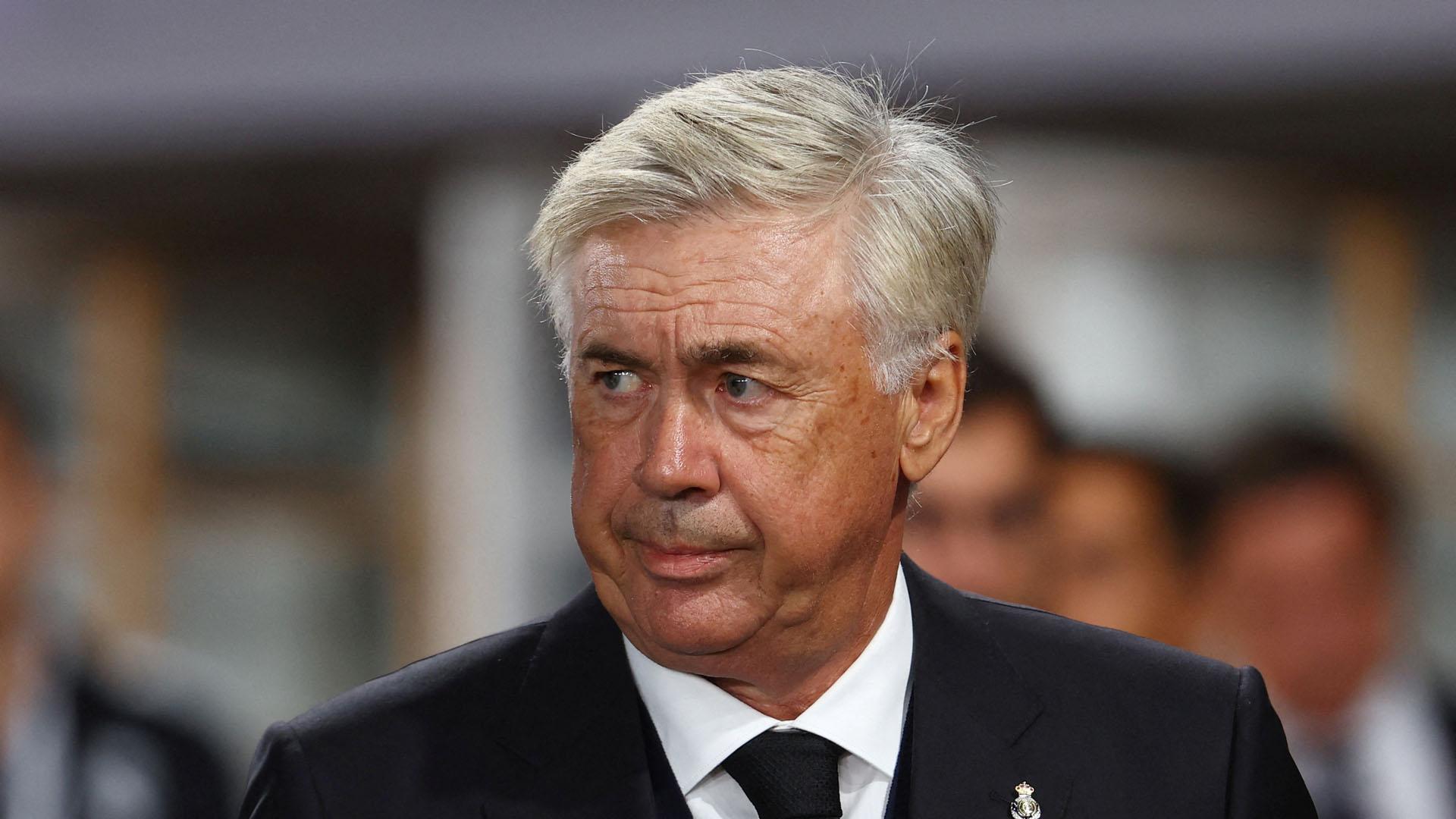 Carlo Ancelotti, entrenador del Real Madrid