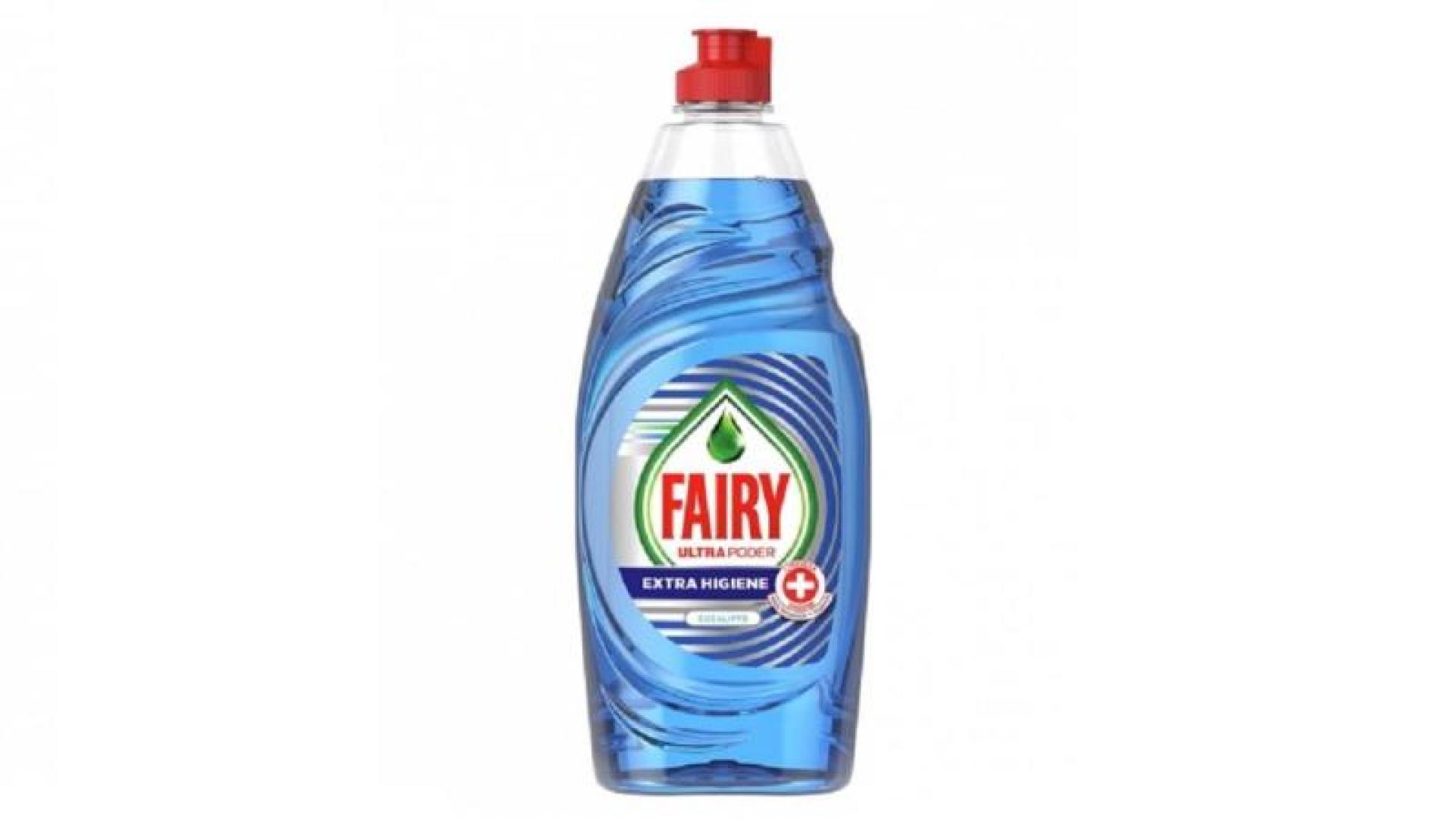 Fairy Extra Higiene Eucalipto, elegido mejor lavavajillas del mercado
