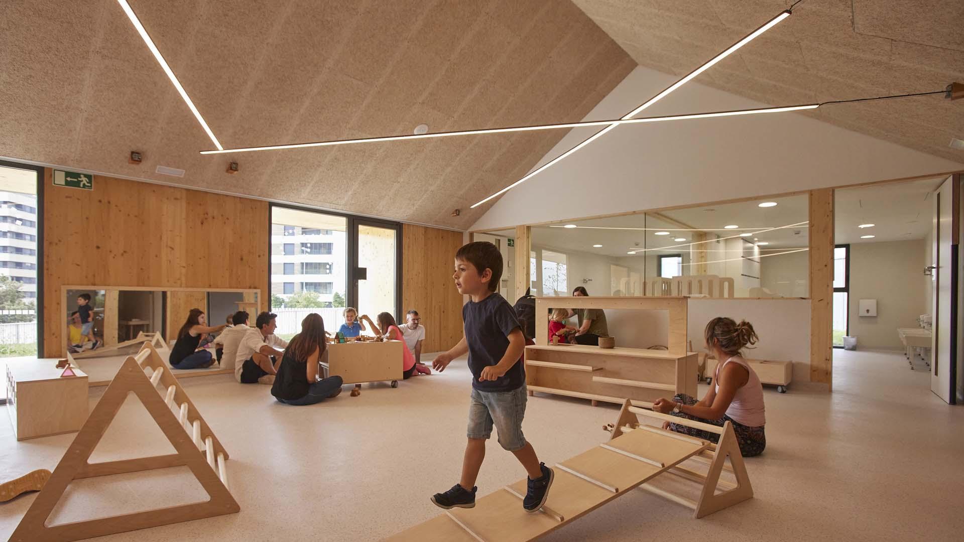 687 niños han comenzado por primera vez el curso en las escuelas infantiles del Ayuntamiento de Pamplona
