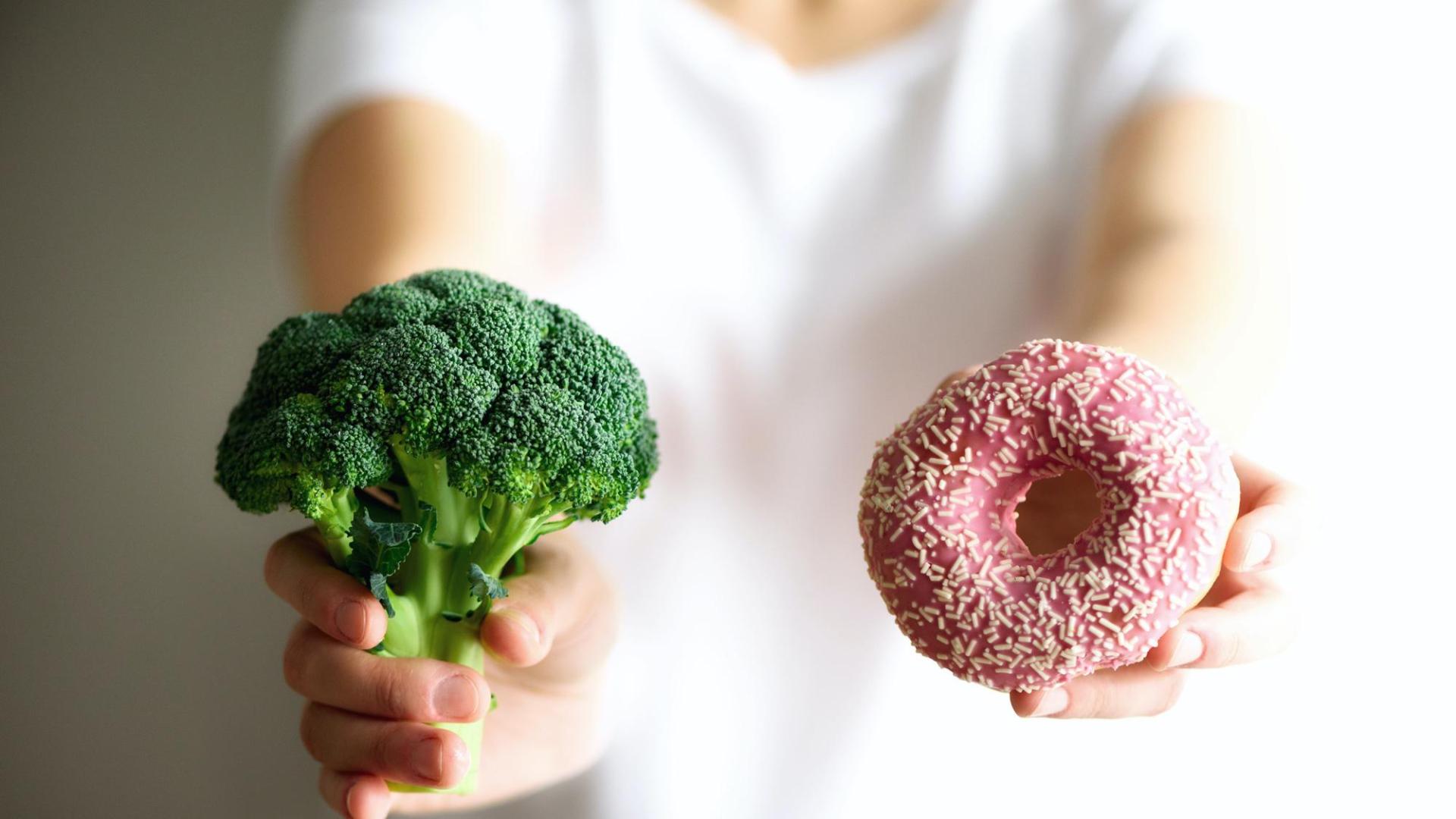 Brócoli y donut