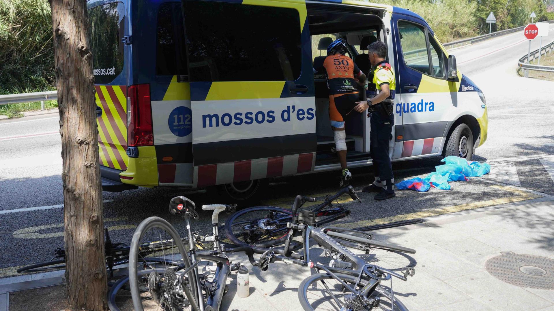 Mossos d'Esquadra, en el lugar del suceso