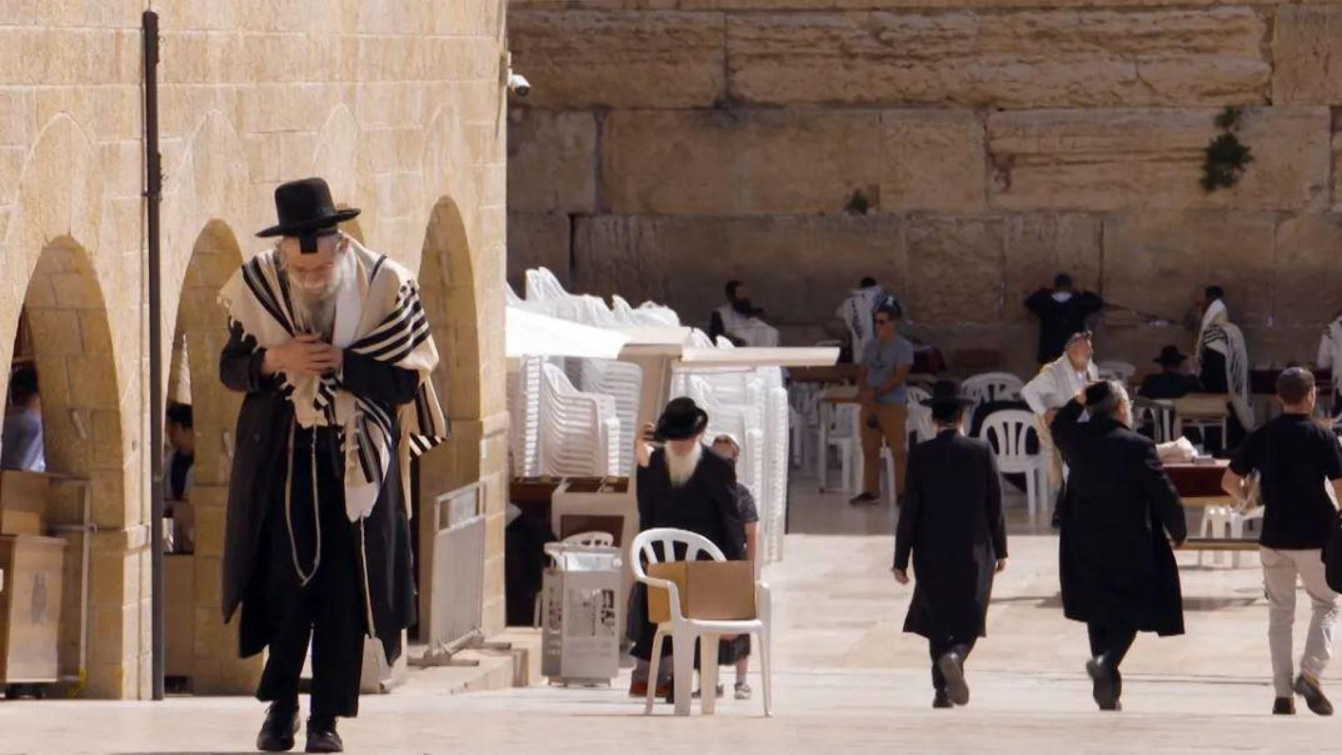 Un fotograma del programa 'Viajeros Cuatro' en Israel